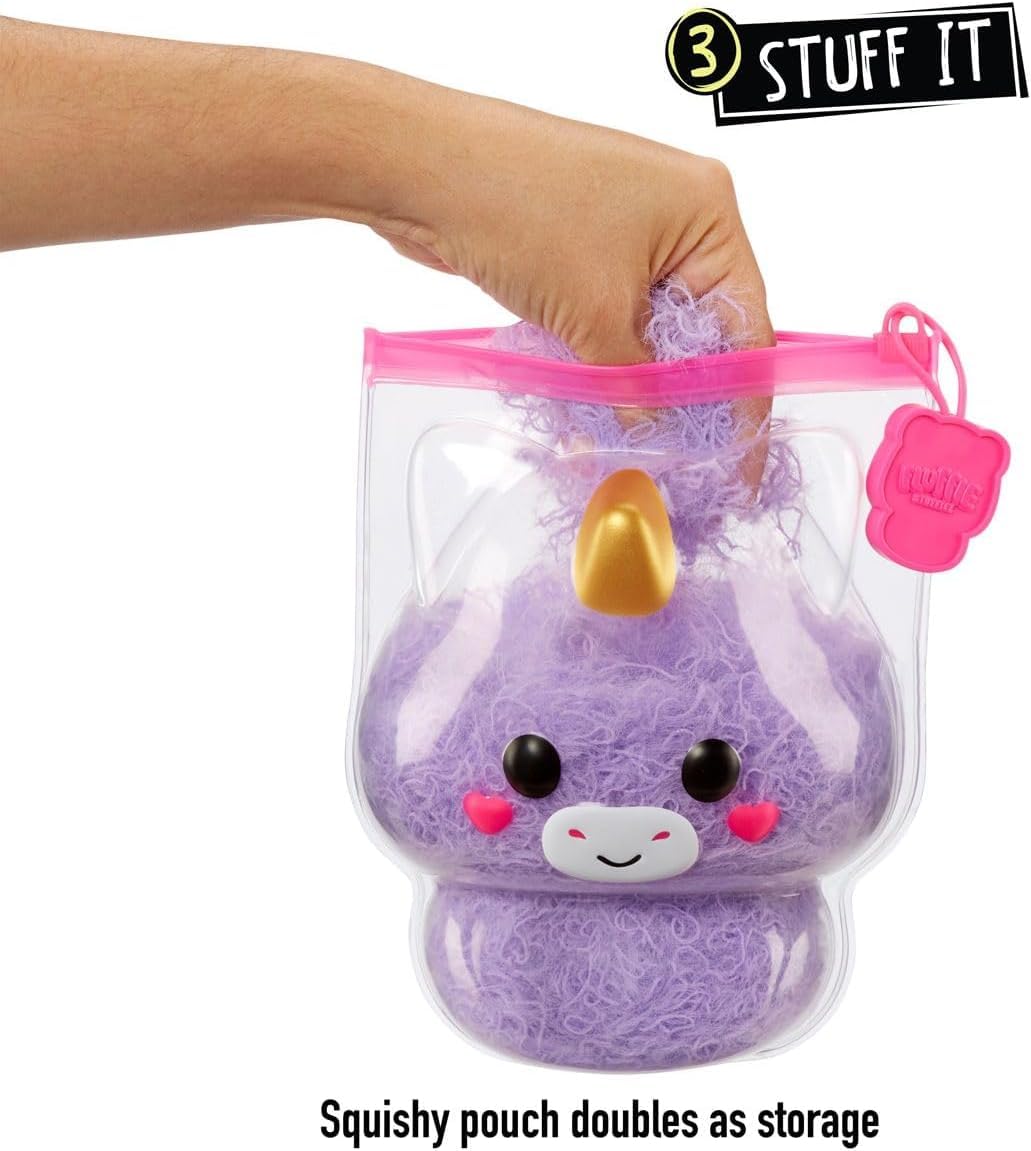 MGA Entertainment Fluffie Stuffiez Series 1 Large Plush - Unicorn