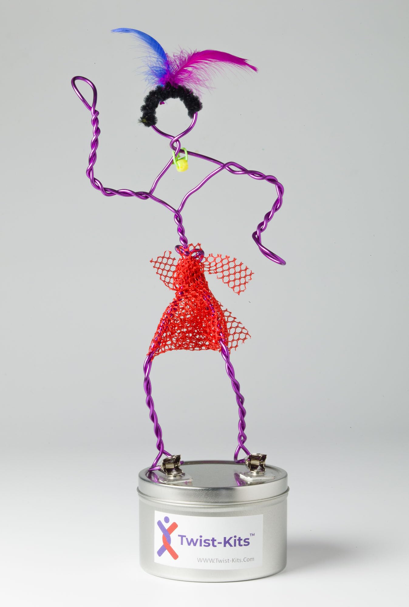 Terry Twisty (Medium Bend) - DIY Creative Wire Statue Kit