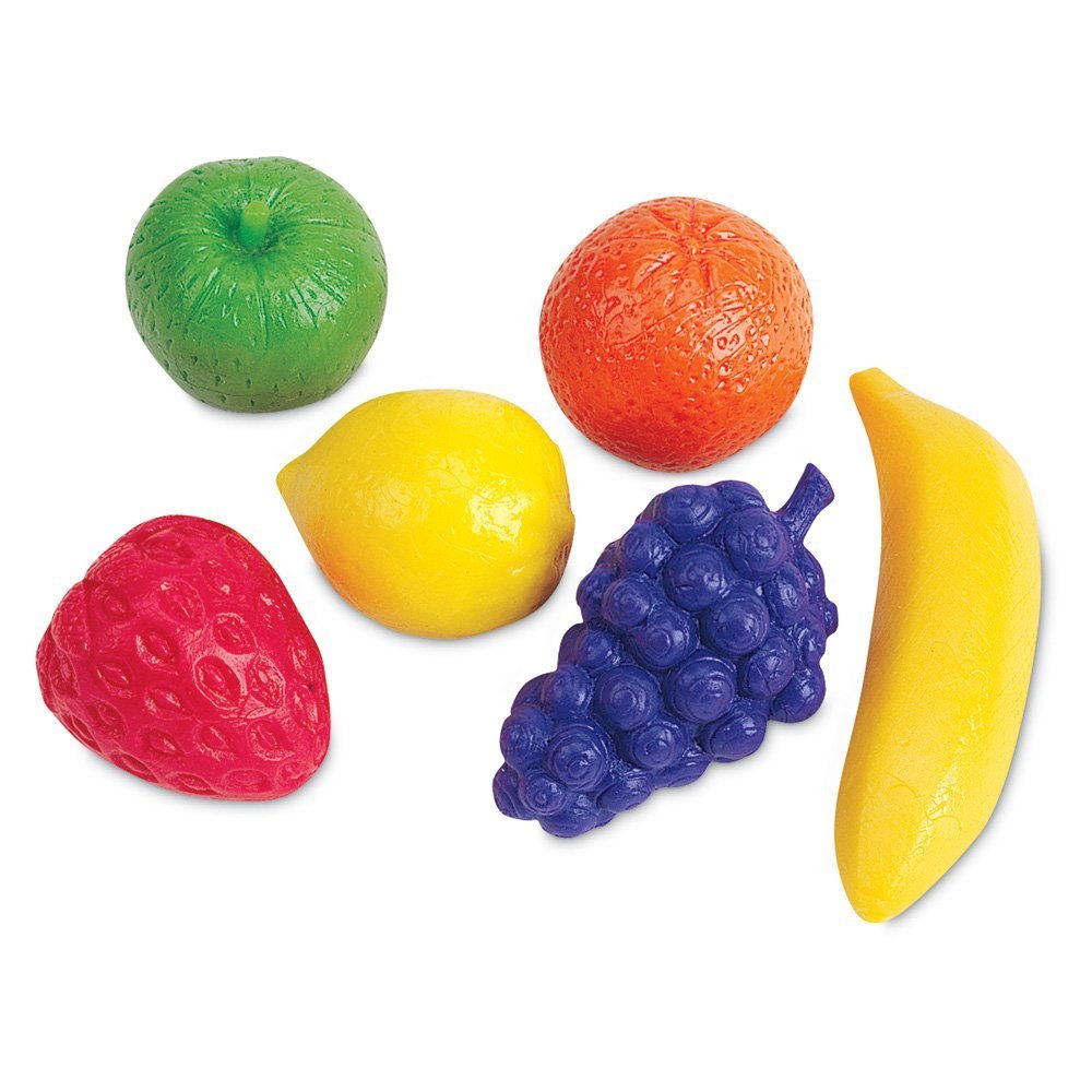 Learning Resources LER0177 Fruity Fun Counters, Educational Counting and Sorting Toy, Set of 108