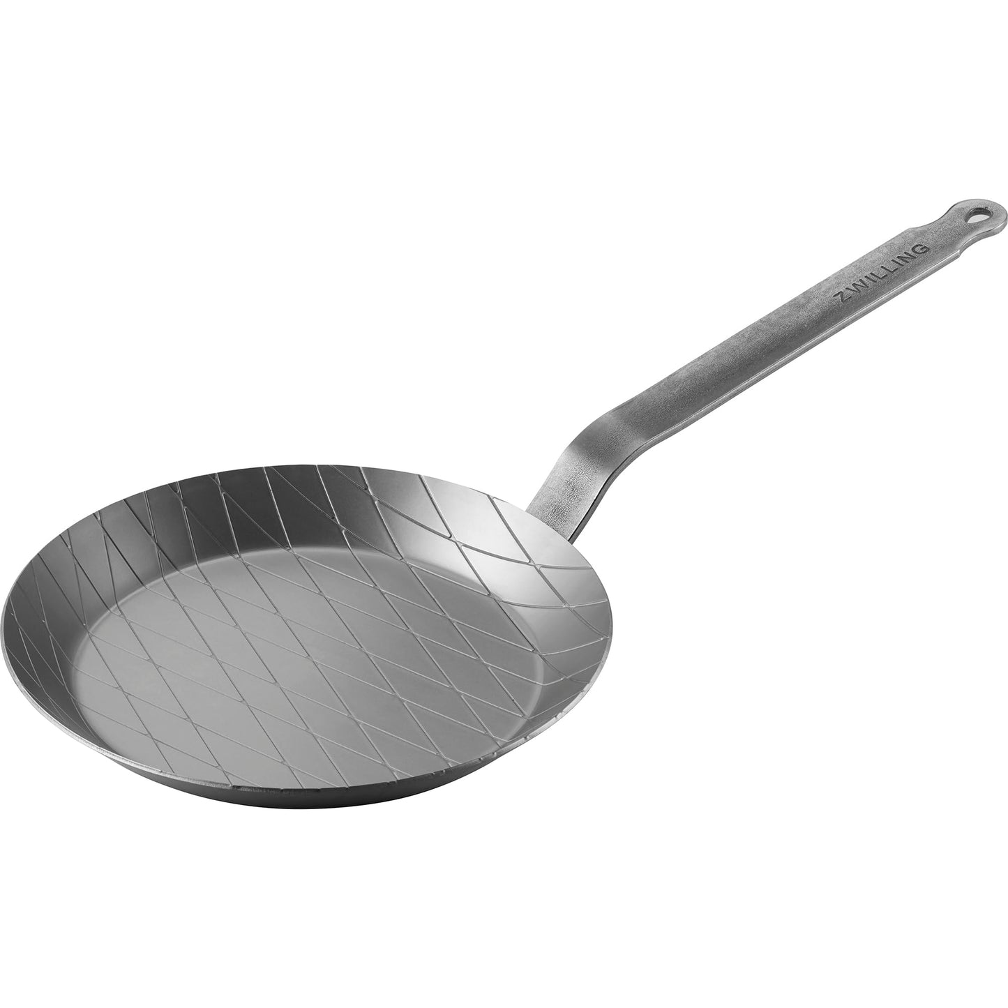 ZWILLING Forged 12-Inch Carbon Steel Frying Pan, PFAS-Free Pre-Seasoned Frying Pan, Induction Compatible Skillet, Oven Safe Carbon Steel Cookware