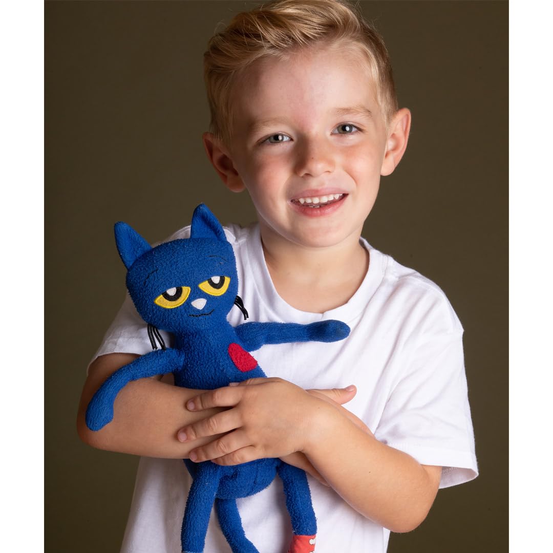 MerryMakers Pete the Cat Plush Doll, 14.5-Inch