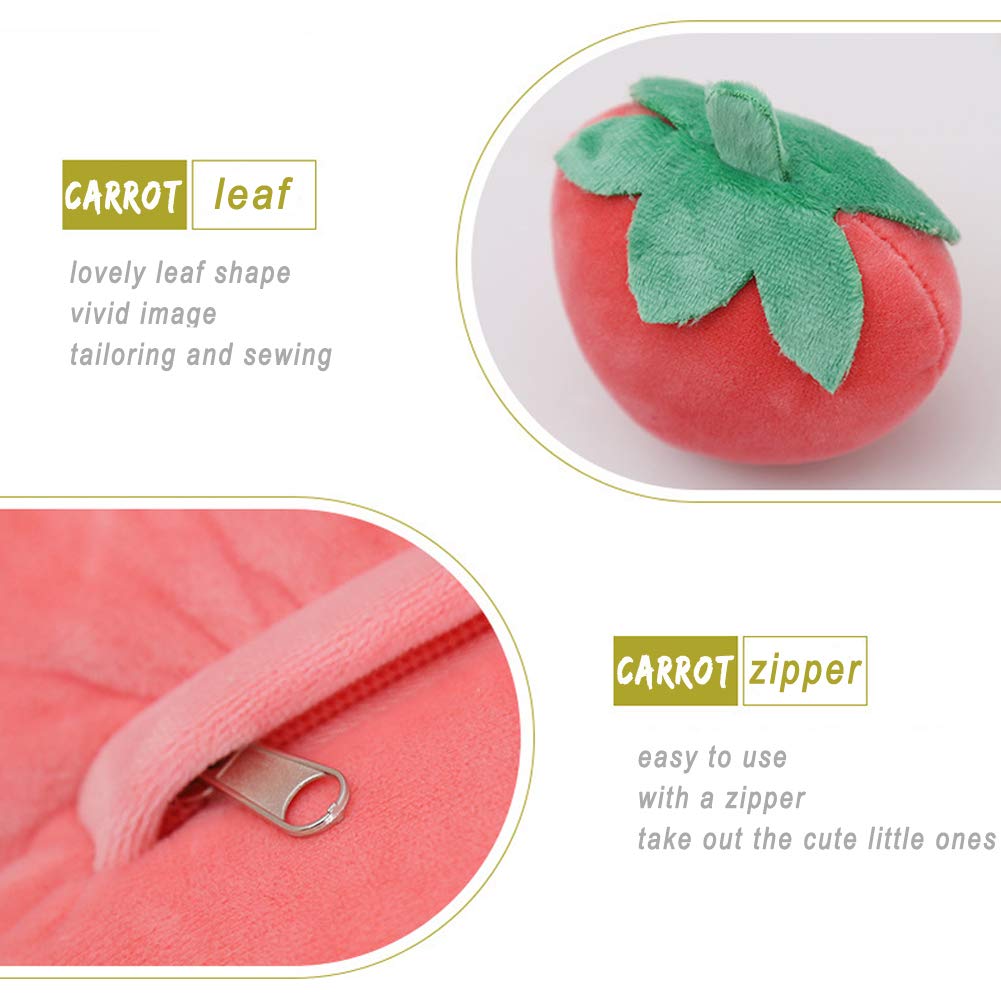 REFAHB Cute Throw Pillow Stuffed Strawberry Toys Removable Fluffy Creative Gifts for Teens Girls Kids