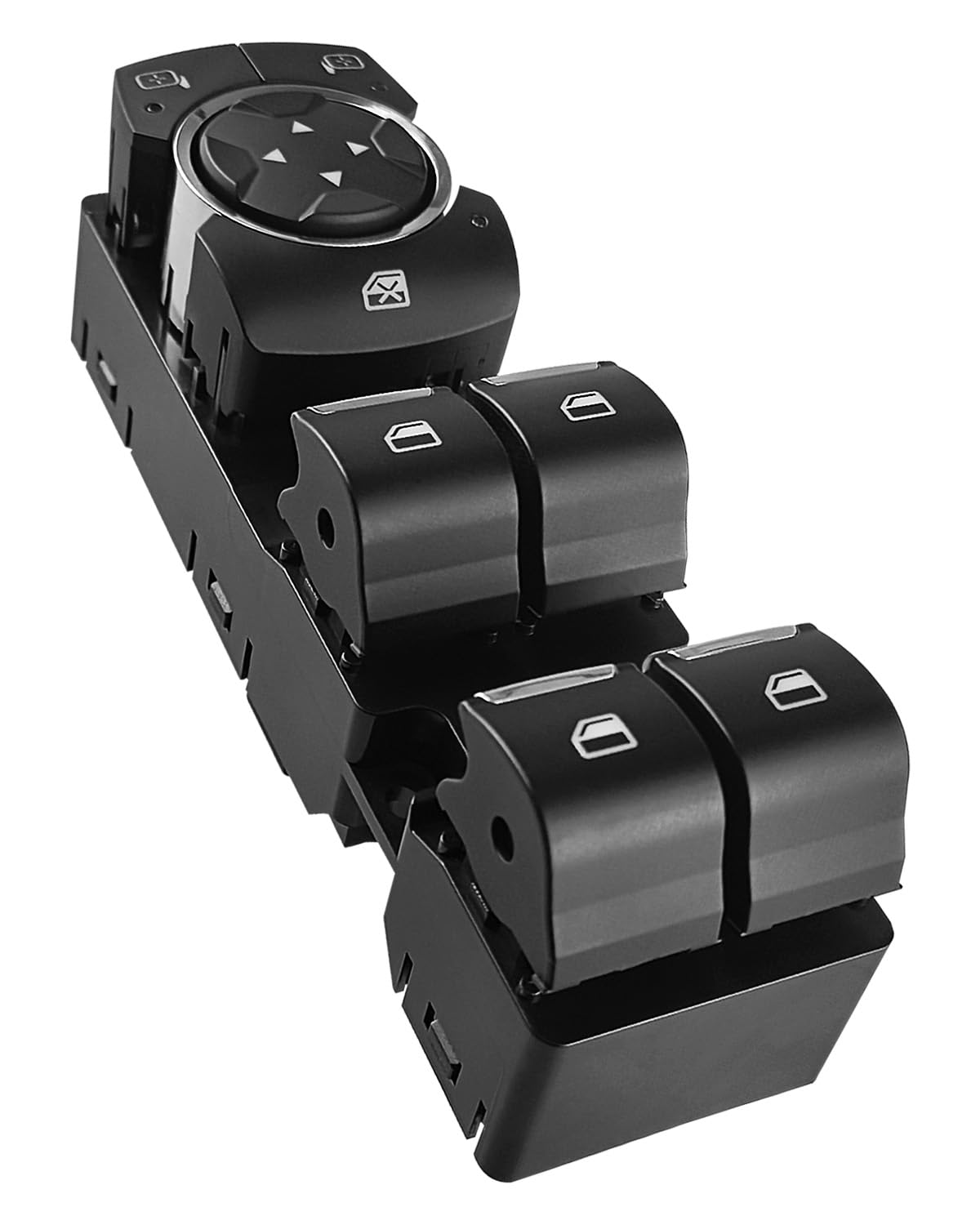 Master Power Window Switch Compatible with 2015 2016 2017 2018 2019 2020 Ford F150 F-150(Manual Fold Mirror), FANLIDE Driver Side Window Control Switch Replace FL3Z-14529-DA FL3Z14529DA SW7440