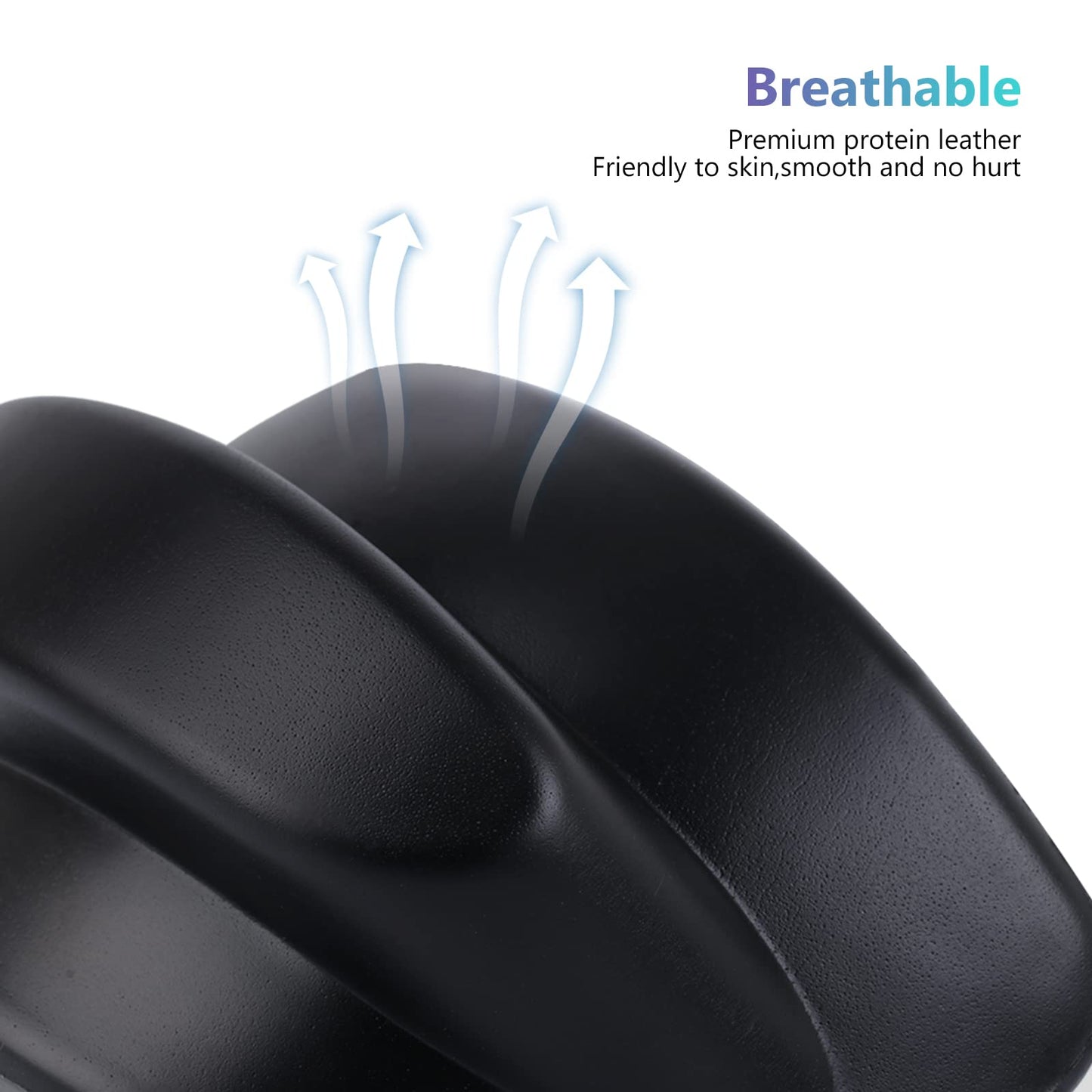 VR Headset Rear Cradle Adapter Compatible with Valve Index and HP Reverb G2 VR Headset, Soft Sponge Padding Back Sponge Pad Fit Small Head Black