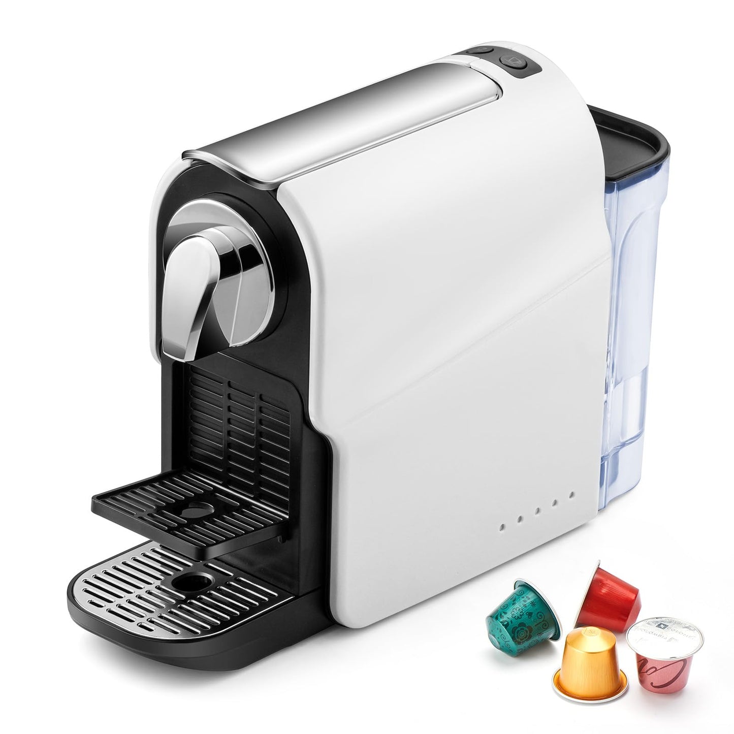 beanglass Espresso Pod Machine for Home, Capsule Coffee Maker for NS Original Pods, 20 Bar High Pressure Pump, 22oz Removable Water Tank, Adjustable Cup Tray, 1350W