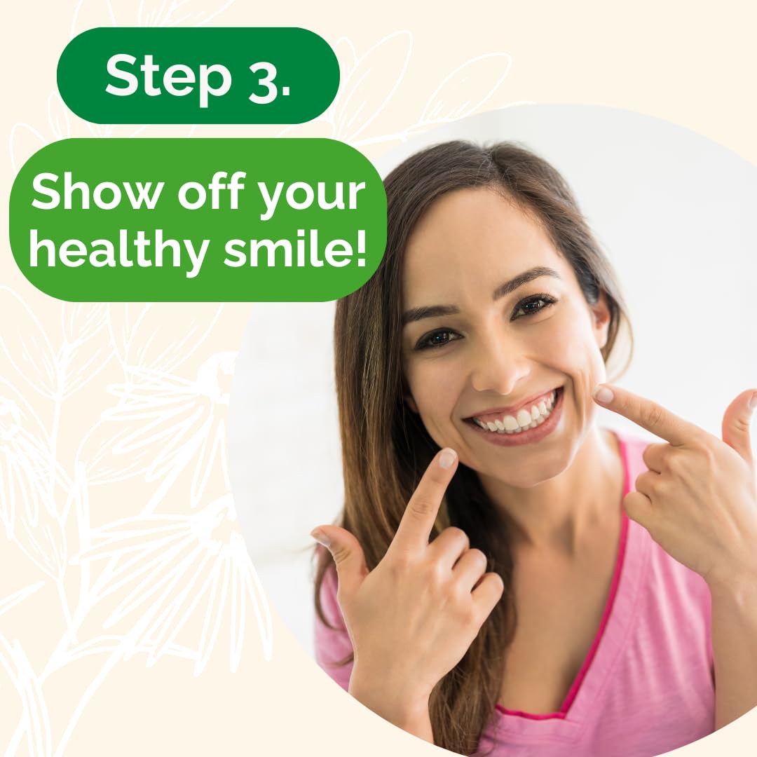 Dental Herb Company Under The Gums Irrigant: (2 Pack with Dropper) A Solution for Oral Irrigators and Water Flossers - Made with Pure Essential Oils and Herbs - Alcohol-Free, Vegan, Non-GMO
