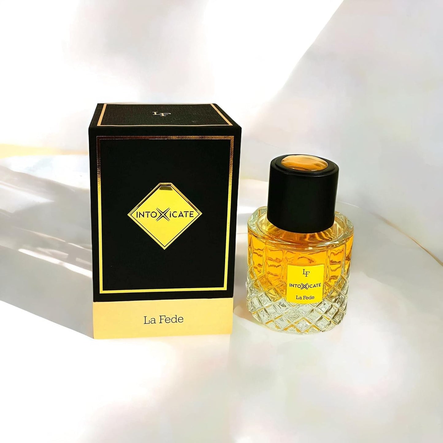 Khadlaj La Fede Intoxicate Eau de Parfum Spray for Unisex, 3.4 Ounce