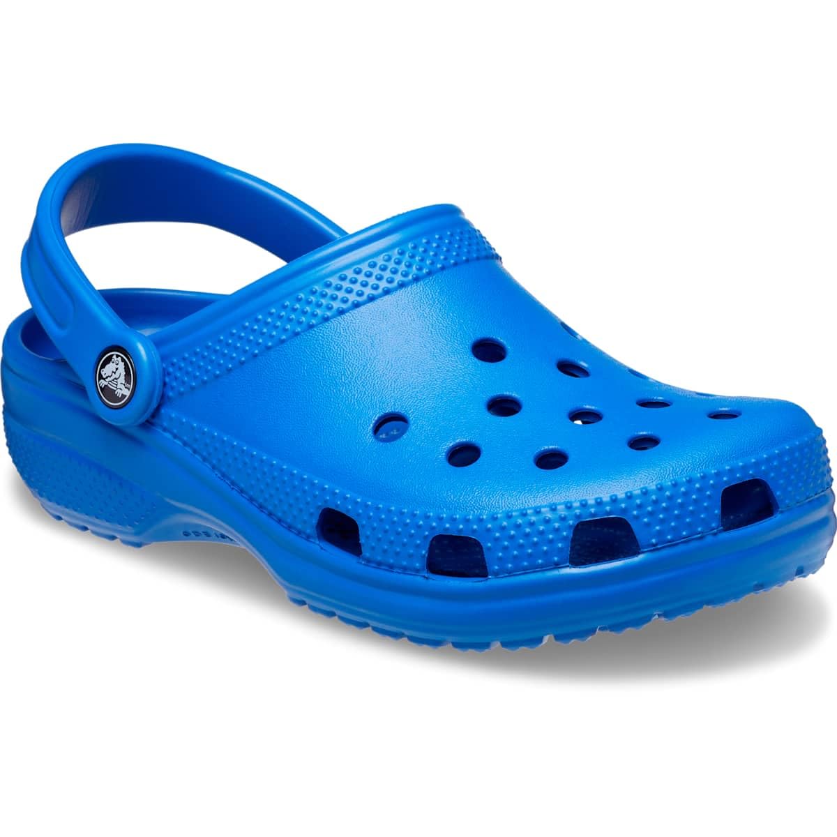 Crocs Unisex-Adult Classic Clog, Clogs for Women and Men, Blue Bolt, 7 Men/9 Women