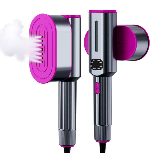 DEARBBEE Portable Travel Steamer for Clothes, 1200W Powerful Garment Wrinkle Removal with 7 Modes, 30s Fast Heat Up, 2 in 1 Compact Design for Home & Travel