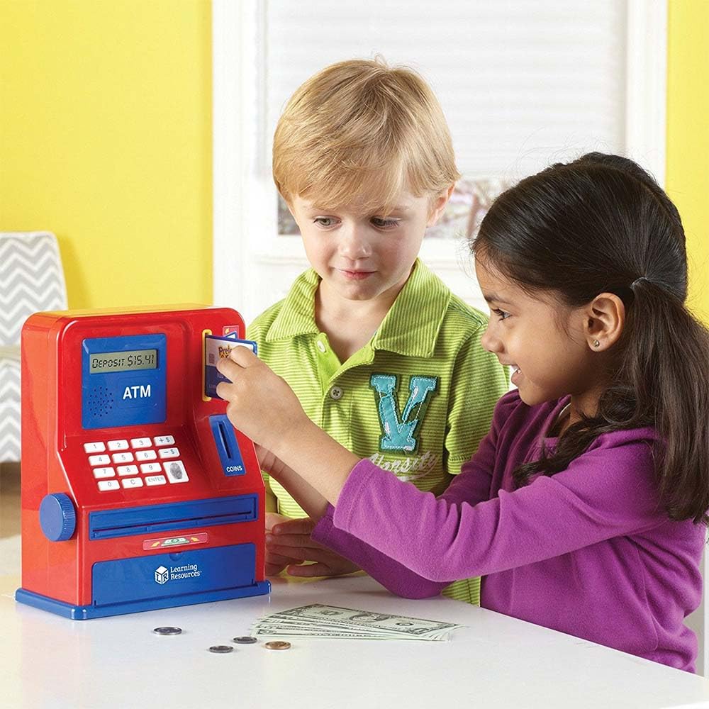 Learning Resources LER2625 Pretend and Play Teaching ATM Bank Toy