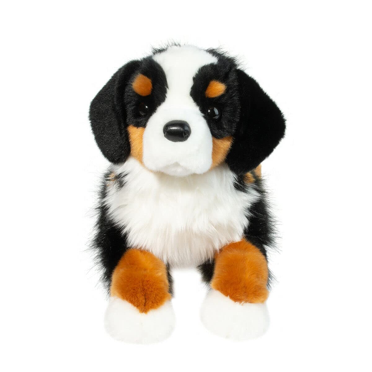 Douglas Trooper Bernese Mountain Dog Plush Stuffed Animal – Realistic Soft Bernese Puppy Plush for Kids, Dog Lovers & Bernese Mountain Dog Owners, 21" Long (53 cm)