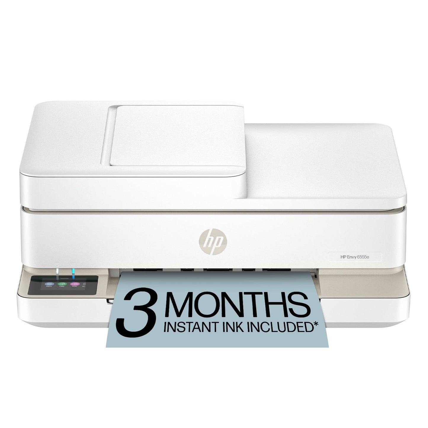 HP Envy 6555e Wireless All-in-One Color Inkjet Printer, Portobello, Print, scan, copy, Duplex printing Best-for-home, 3 month Instant Ink trial included, AI-enabled (714N5A)
