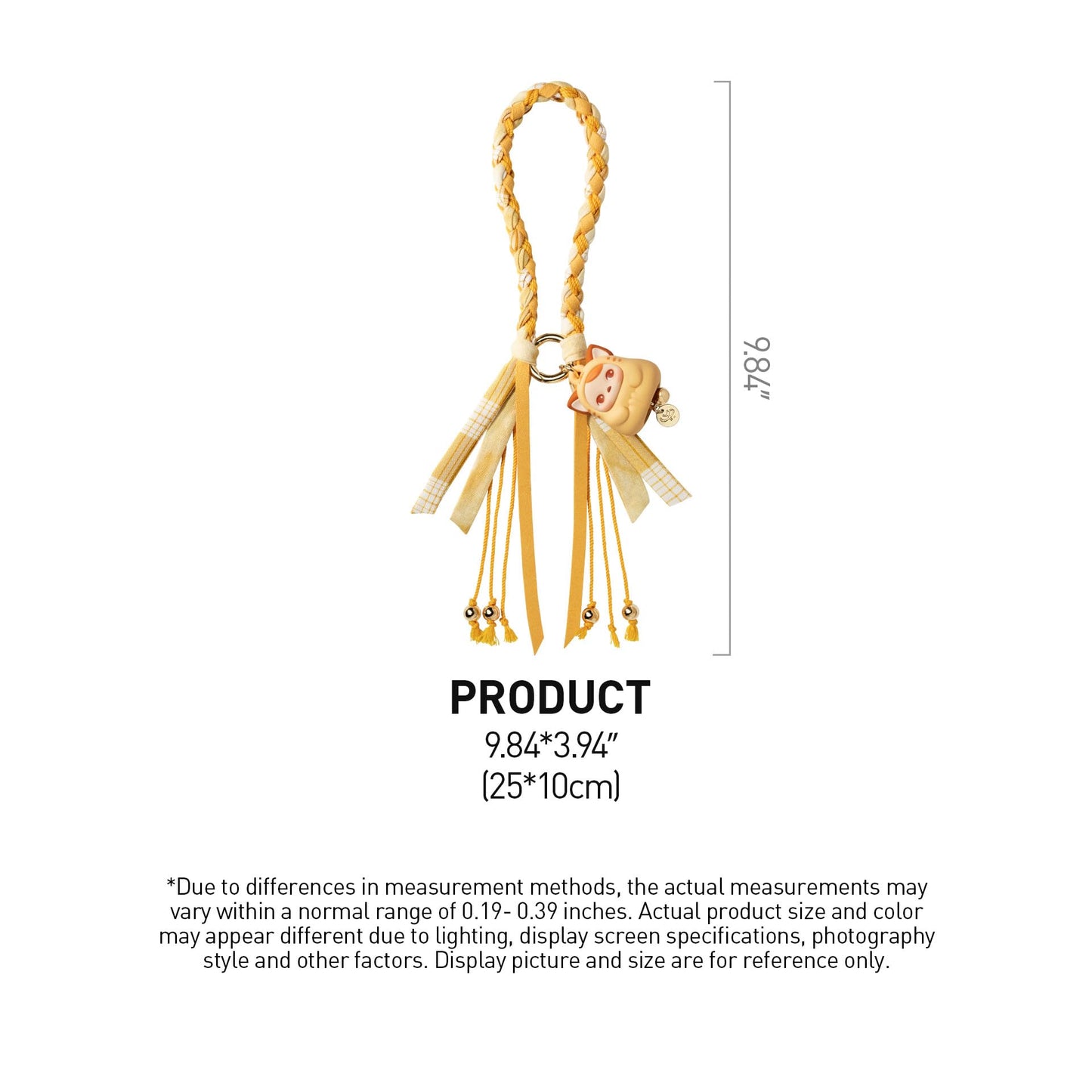 POP MART Pucky Tap Tap Babies Series-Pendant Blind Box, PUCKY Blind Box Action Figures, Random Design Lanyard for Home Decor, Birthday Gifts for Girls Boys Women Men, Single Box