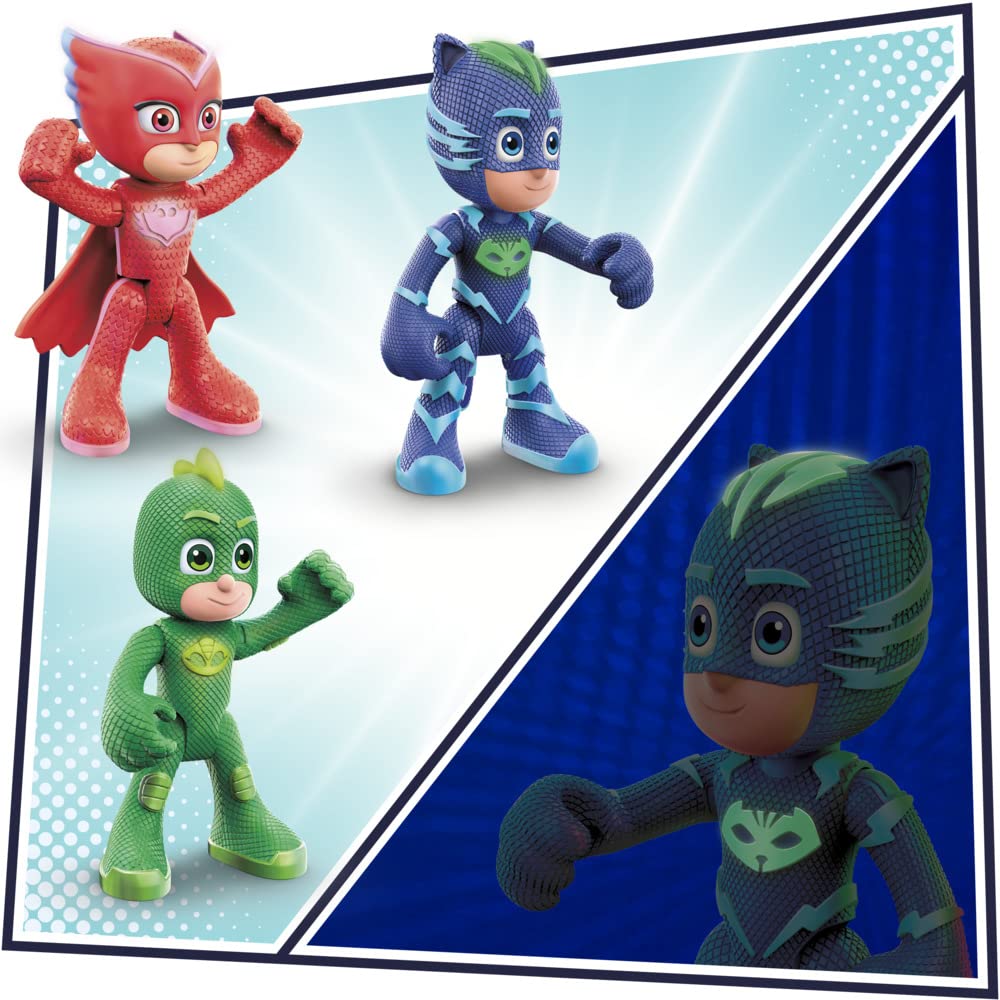 Hasbro Pjm Hero Vs Villain 4 Pack Asst Glow