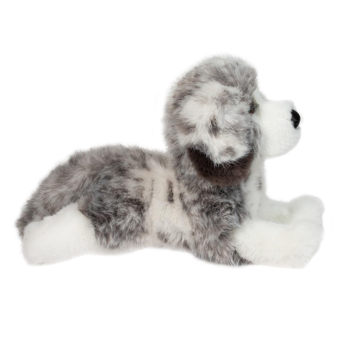 Douglas Skylar Dlux Australian Shepherd Plush Stuffed Animal - 12-Inch Sitting Dog