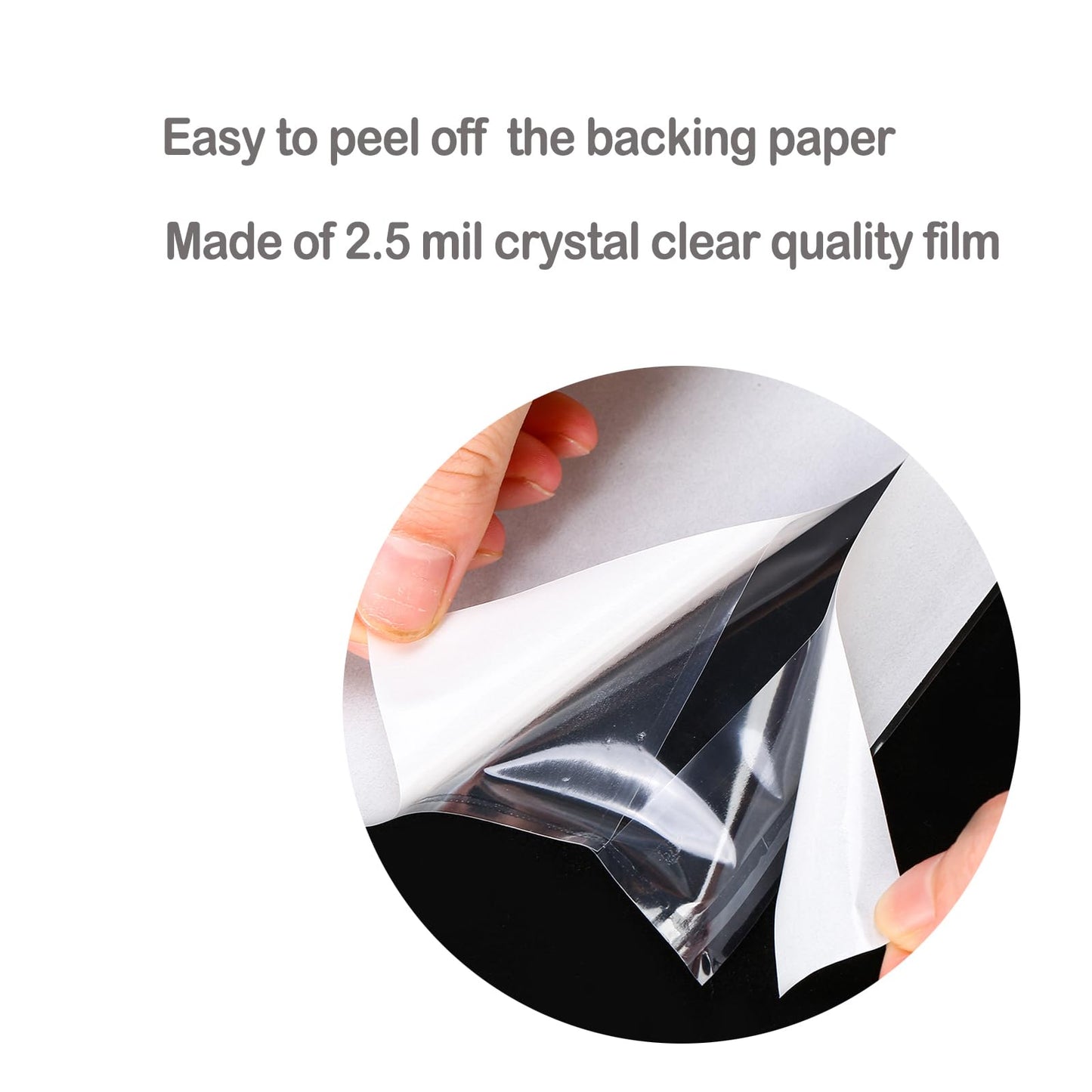 2.5 Mil Premium Clear 9.5'' x 12'' Packing List Envelopes, Adhesive Shipping Label/Documents Pouches/Sleeves for Full Page Letter-size (8.5''x11'') Papers (250 Pack)