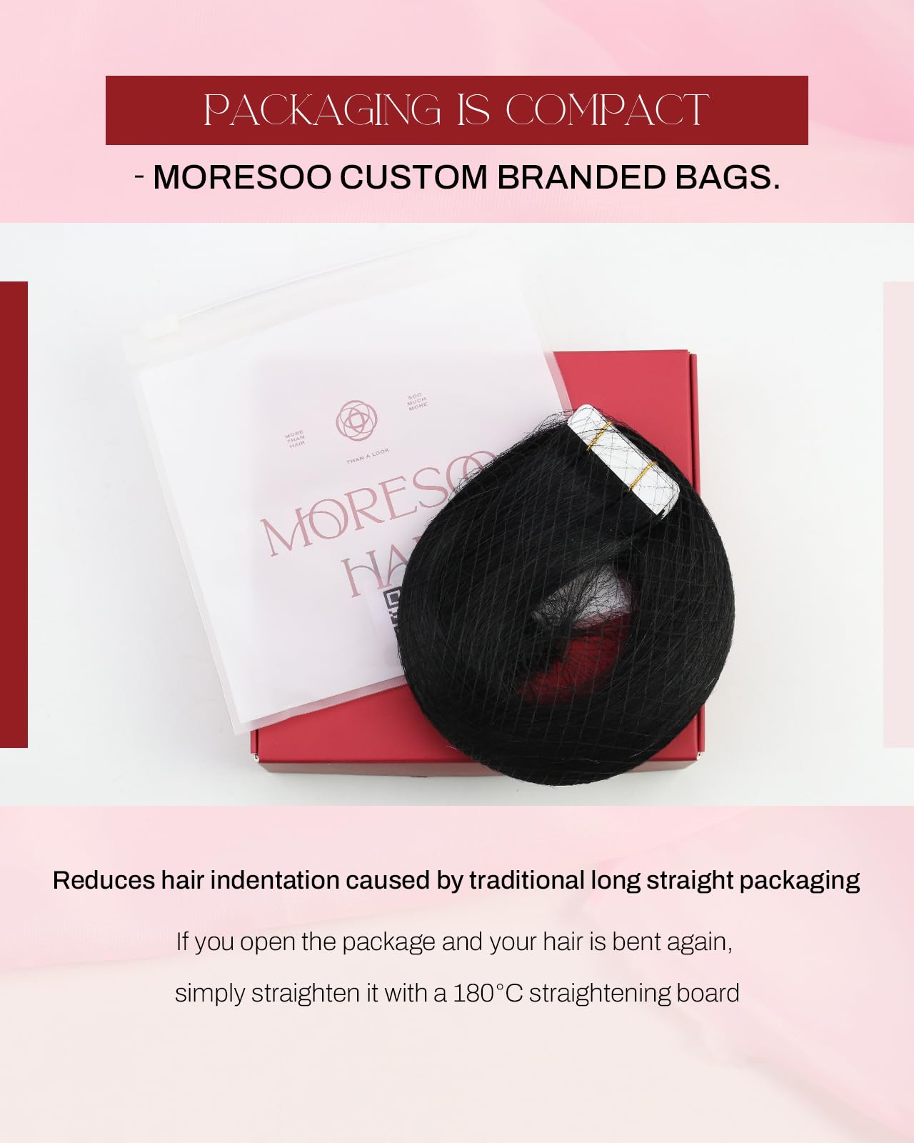 Moresoo Tape in Hair Extensions Human Hair Brown Real Hair Tape Hair Extensions Ombre Light Brown and Platinum Blonde Human Hair Extensions Tape in Fashion Seamless 18 Inch 20Pcs/50g #8/22/8