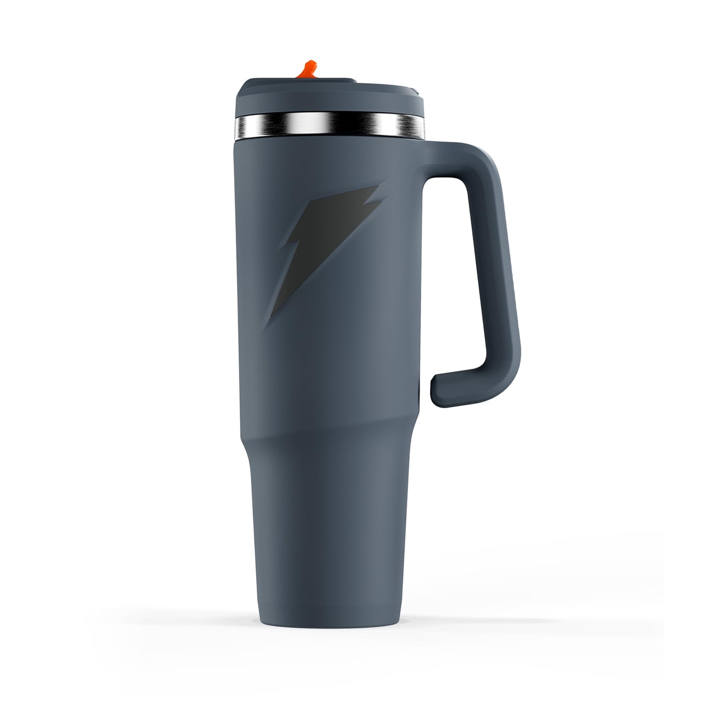 Gatorade Crossover Stainless Steel Tumbler Water Bottle, Graphite, Double-Wall Insulation, 36 fl oz