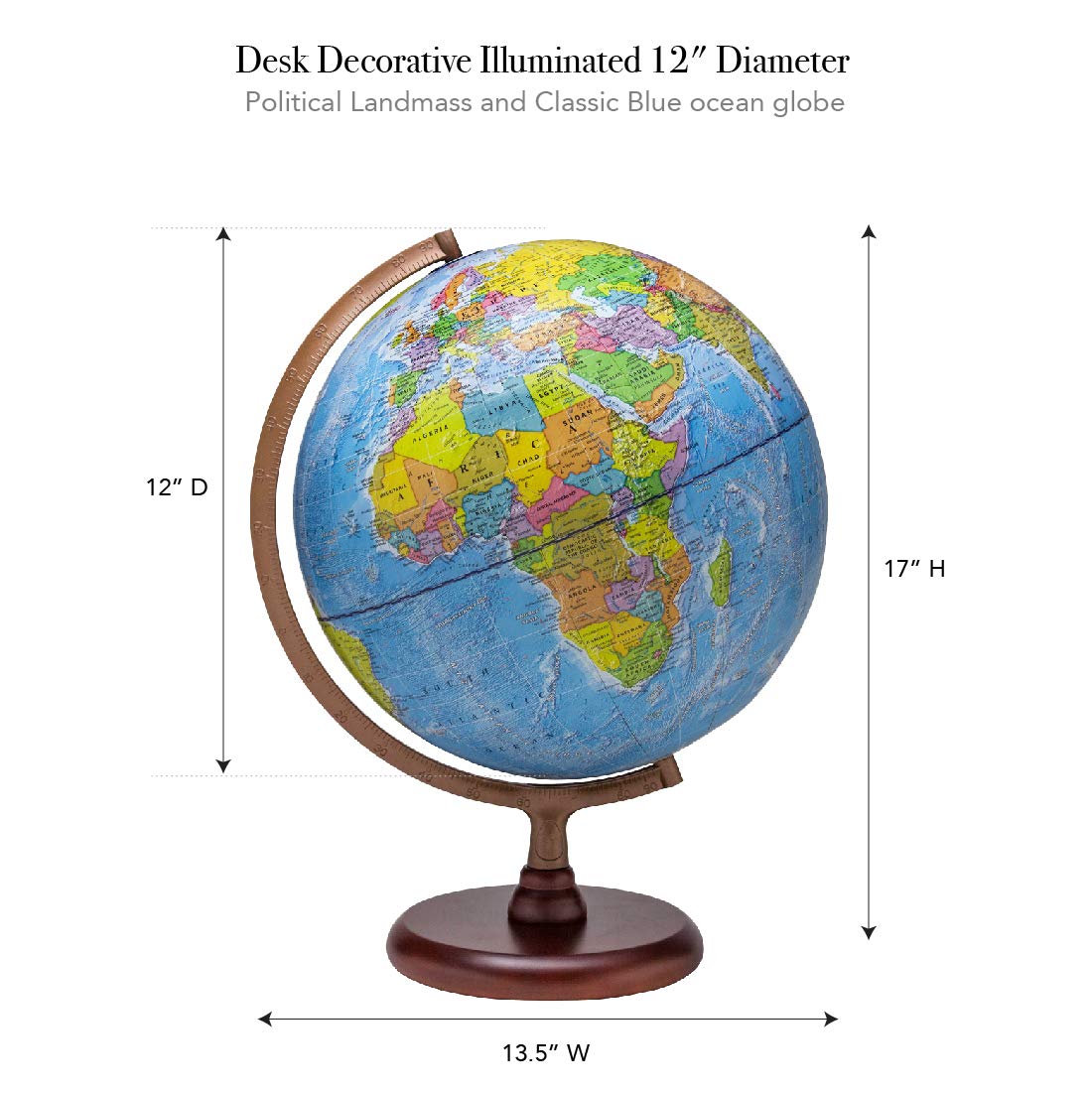 Waypoint Geographic Navigator Illuminated Globe