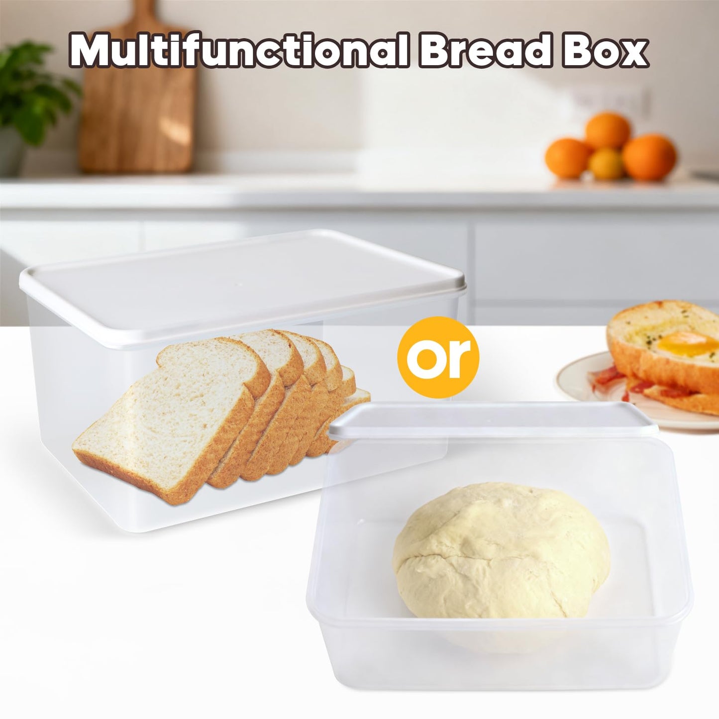 6 In 1 Homemade Bread Slicer With Bread Box For Homemade Bread，Adjustable 304 Stainless Steel Guide With Crumb Tray 2 Loaf Pan With Lid Mason Jars Basting Pastry Brush And Scraper Bread Loaf Slicer