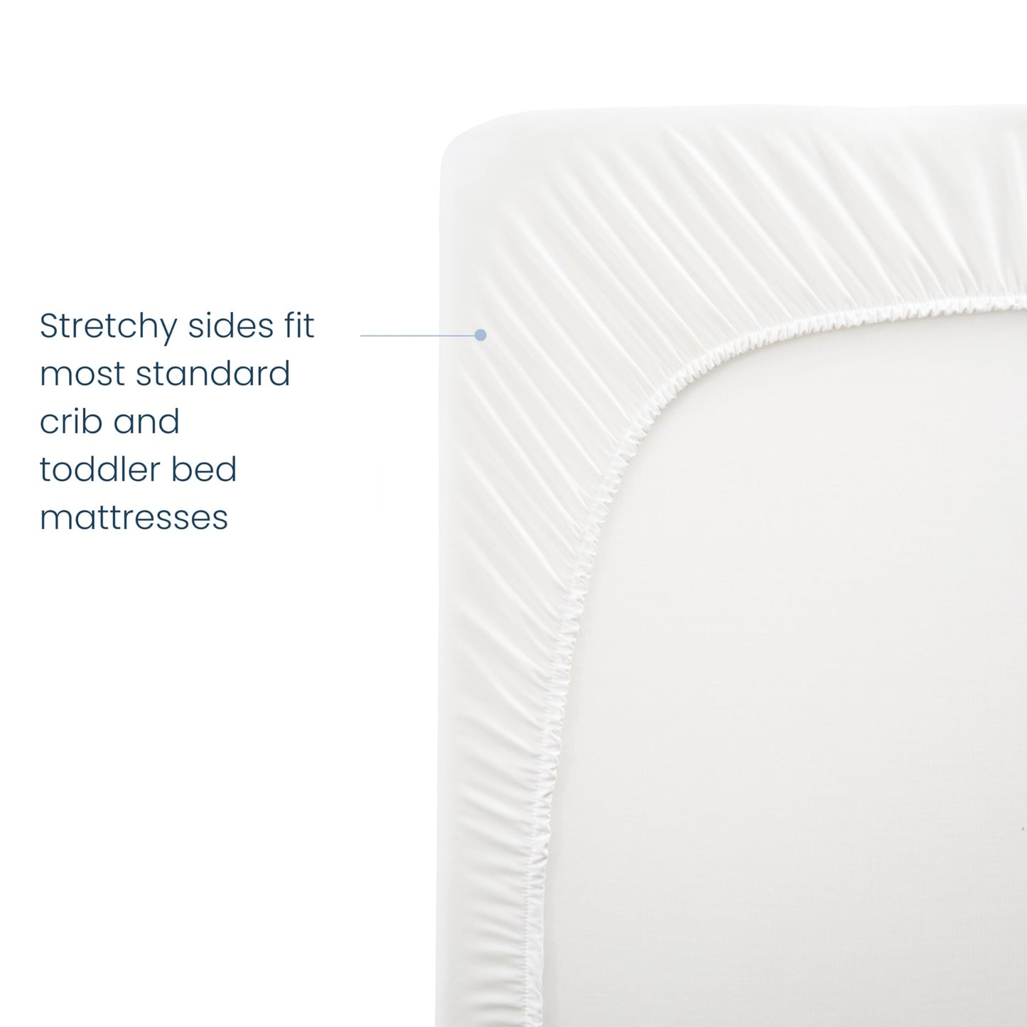 HALO Breathable Crib Mattress Cover – Quilted Mesh, Waterproof, Universal Fit for Standard Crib & Toddler Beds, Easy to Change, Machine Washable