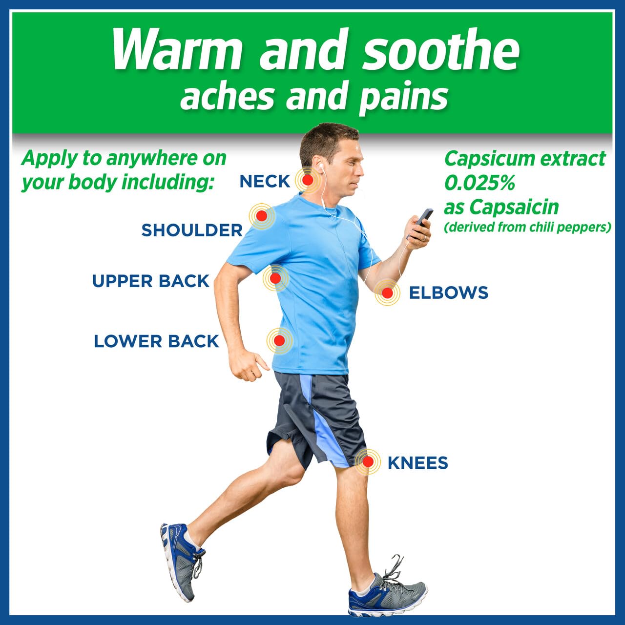 Salonpas Pain Relieving HOT Capsicum Patch, 3 Count (12 Pack), for Back, Neck, Shoulder, Knee Pain and Muscle Soreness, 8 Hour Pain Relief