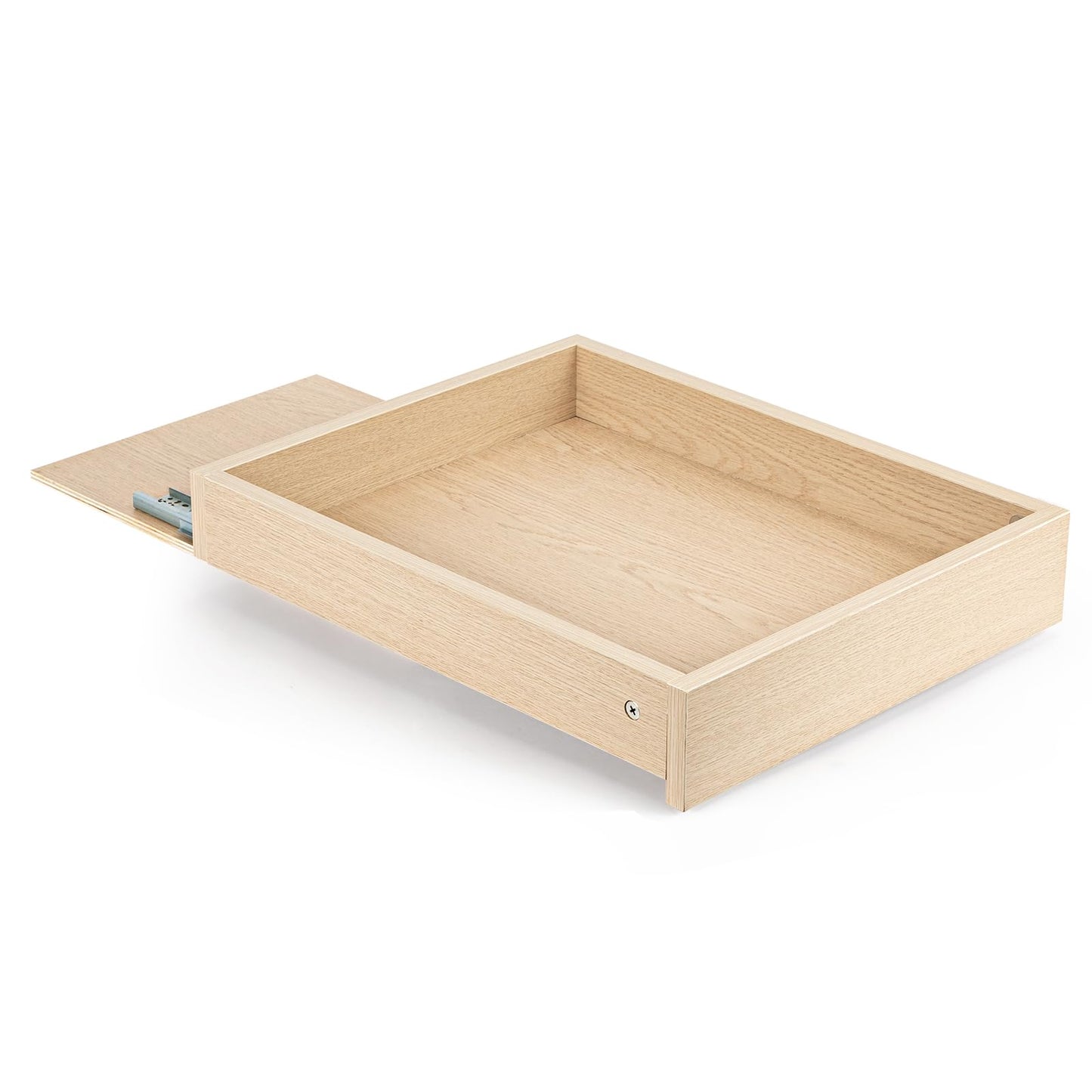 Lille Home Pull Out Drawers for Cabinets, 17" W x 21" D Wood Pull Out Cabinet Organizer, Soft Close Slide Out Drawer for Kitchen Cabinets, Pantry & Storage Pull-Out Shelves, Easy DIY Installation
