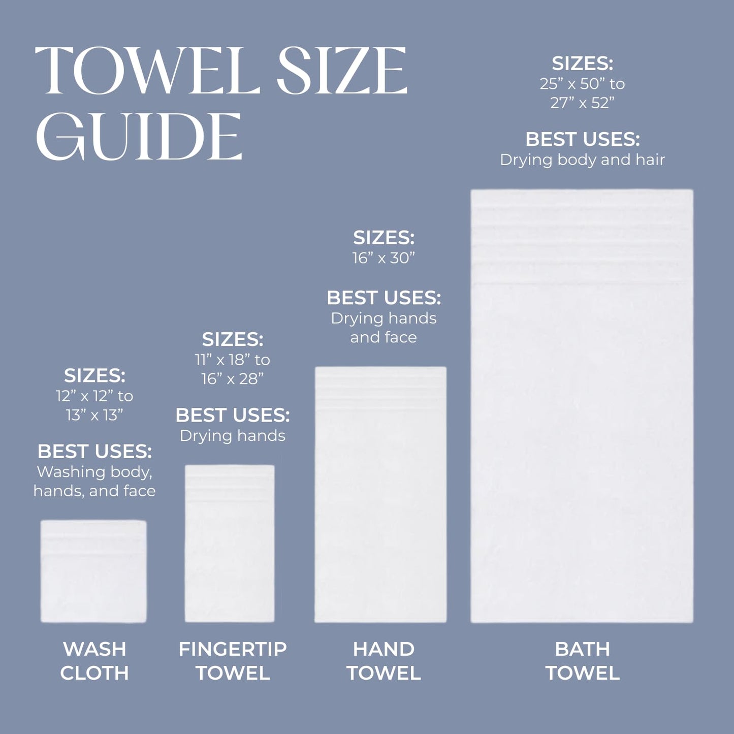 Avanti Linens - 3pc Towel Set, Soft & Absorbent Cotton, Coastal Home Decor (by The Sea Collection, Mineral)