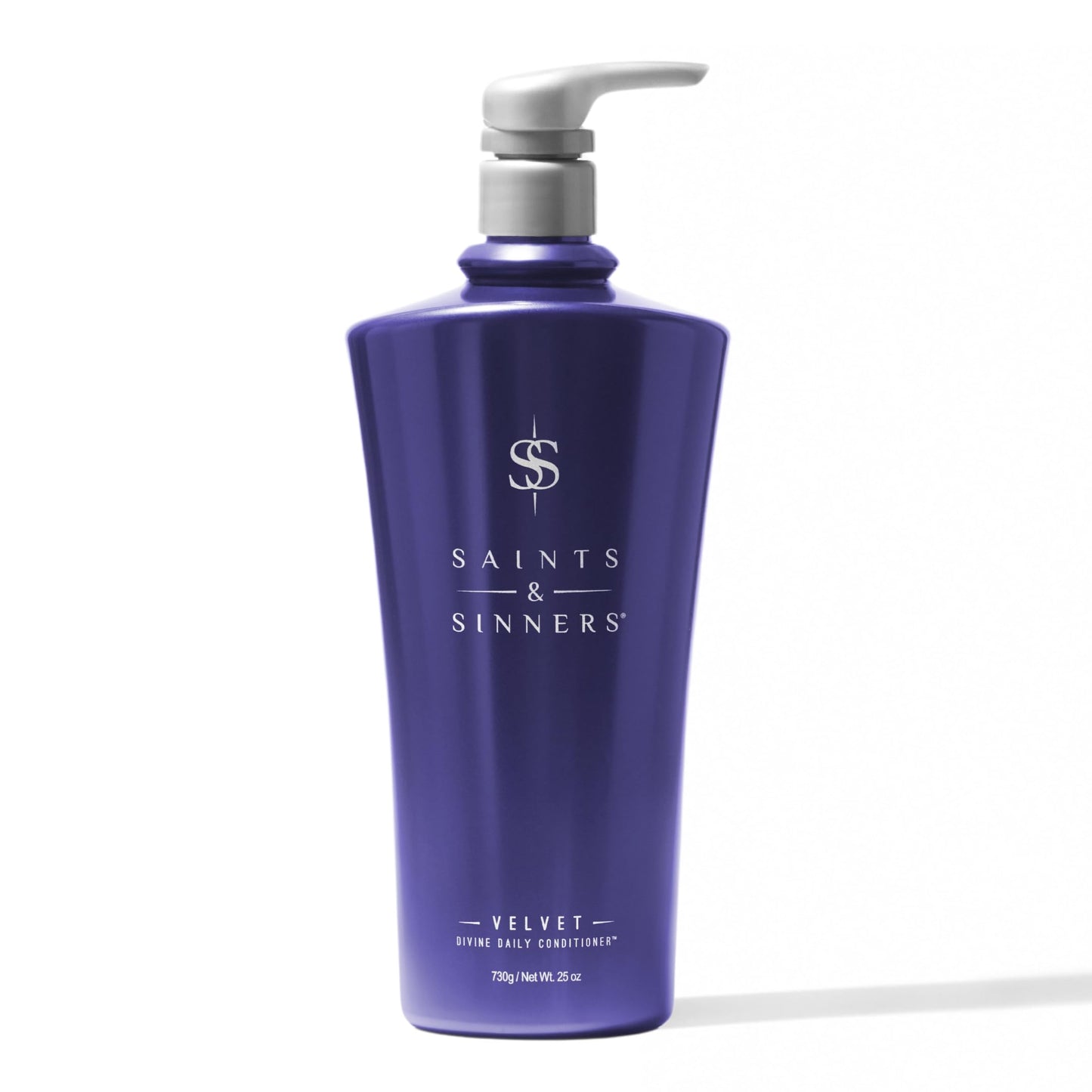 Saints & Sinners Velvet Divine Daily Conditioner for Dry, Moisture-Starved, Damaged Hair - Repair, Strengthen, Detangle & Eliminate Frizz