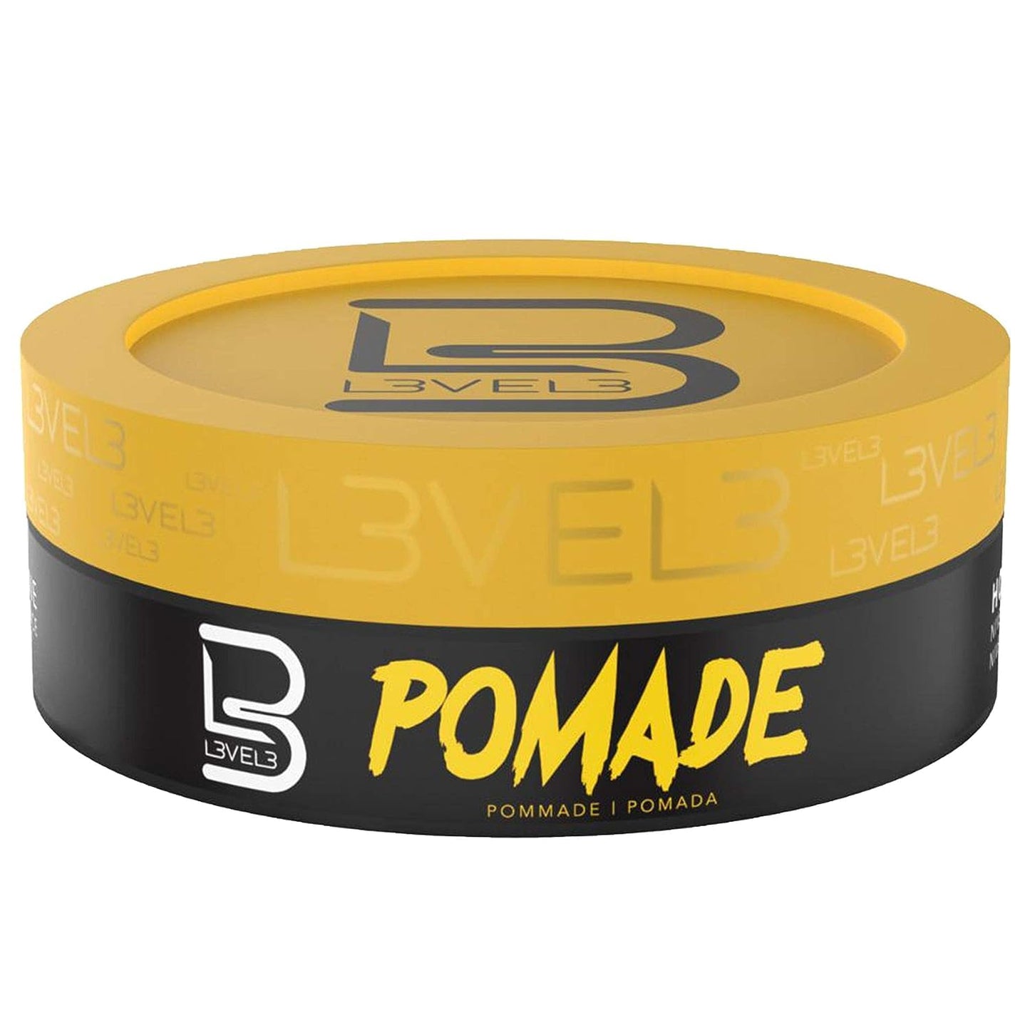 L3 Level 3 Pomade - Improves Hair Strength and Volume Long-Lasting Hold Infused with Keratin (3 Pack)