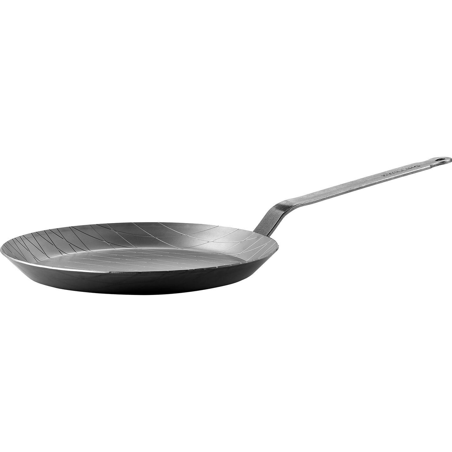 ZWILLING Forged 12-Inch Carbon Steel Frying Pan, PFAS-Free Pre-Seasoned Frying Pan, Induction Compatible Skillet, Oven Safe Carbon Steel Cookware