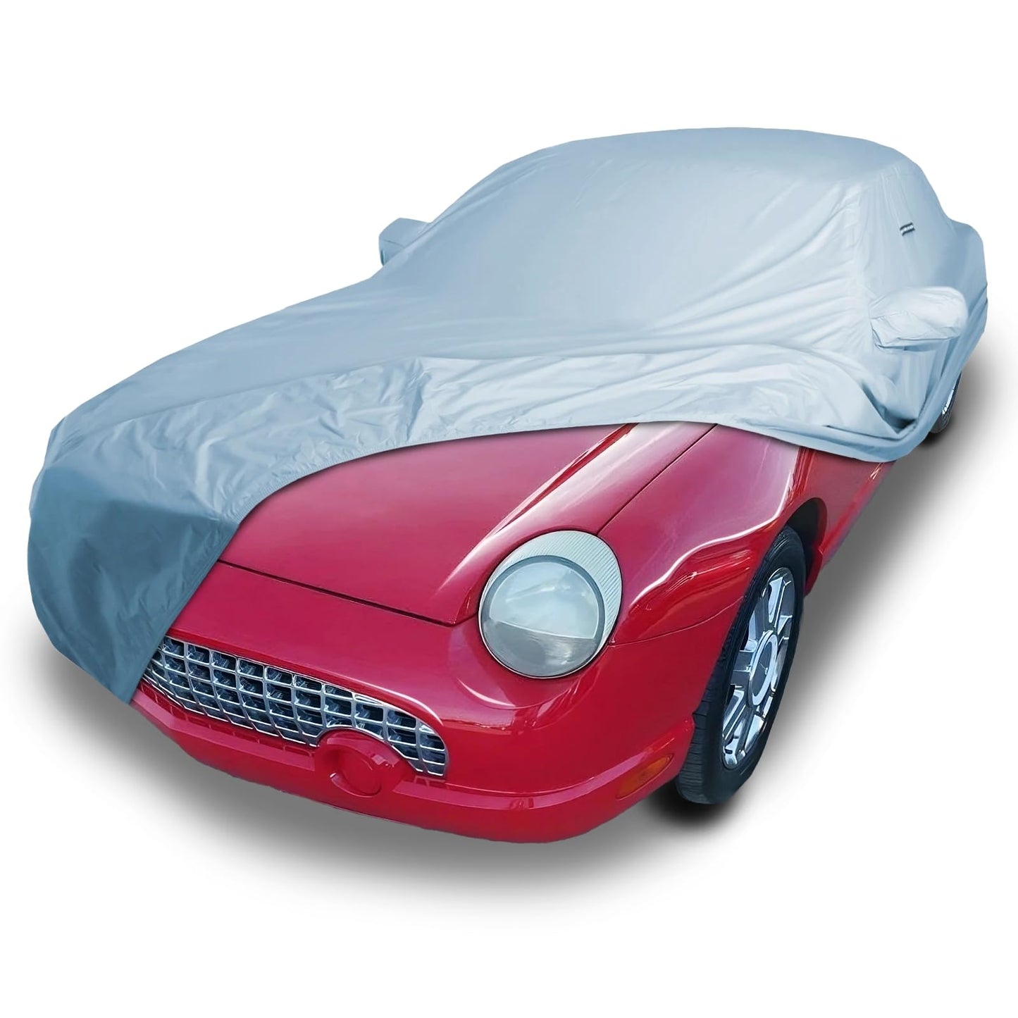 iCarCover Custom Car Cover for 2002-2005 Ford Thunderbird, Waterproof All Weather Rain Snow UV Sun Hail Protector for Automobiles, Automotive Accessories Full Exterior Indoor Outdoor Car Cover