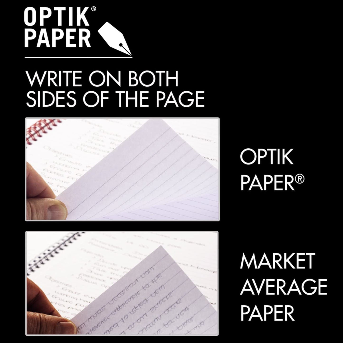 Black n' Red Business Notebooks, 3 Pack, Soft Cover, Twin Wire, 70 Sheets, 11" x 8-1/2", Black (400161060)
