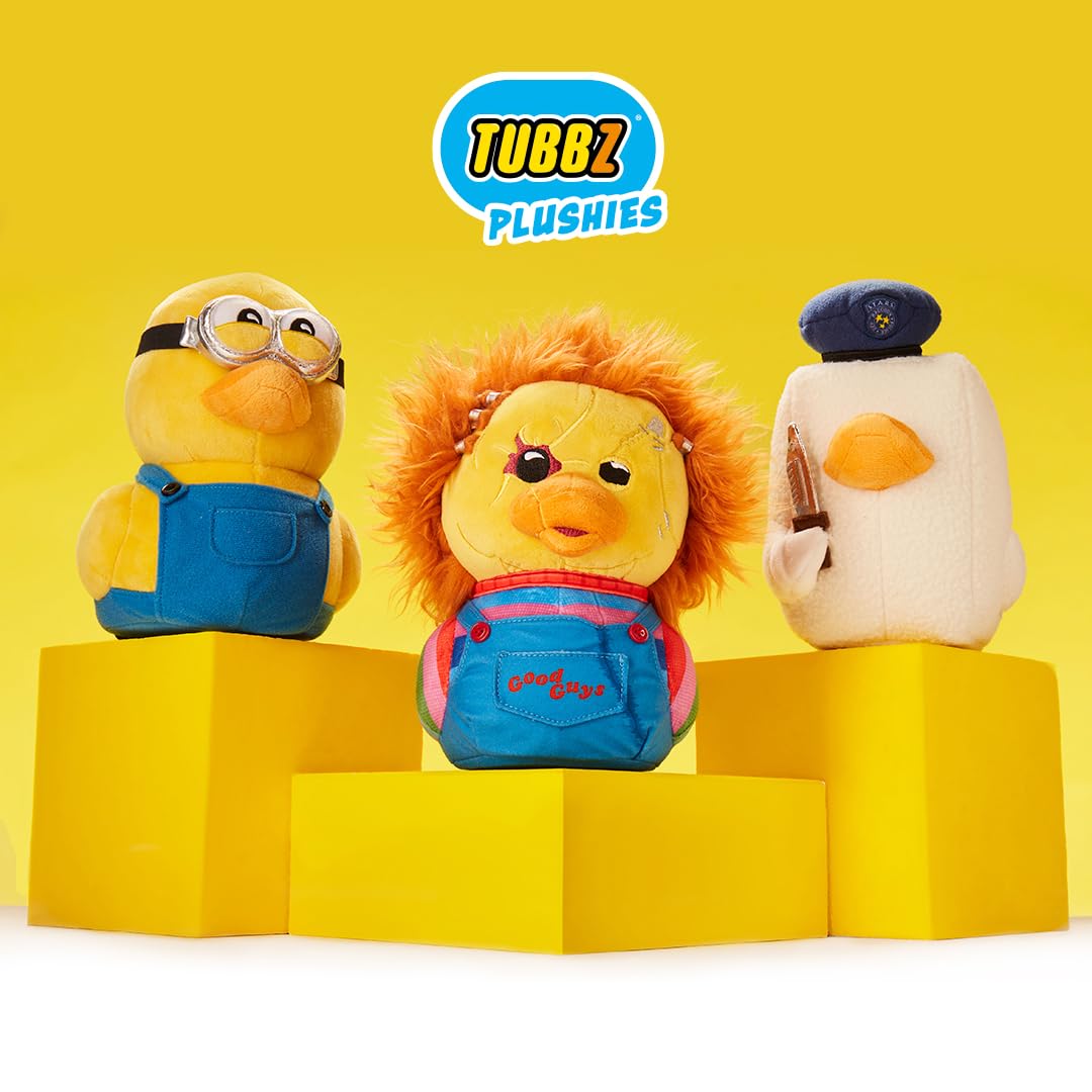 TUBBZ Chucky Collectable Rubber Duck Plushie - Official Horror Merchandise - Horror TV & Movies Soft Toy