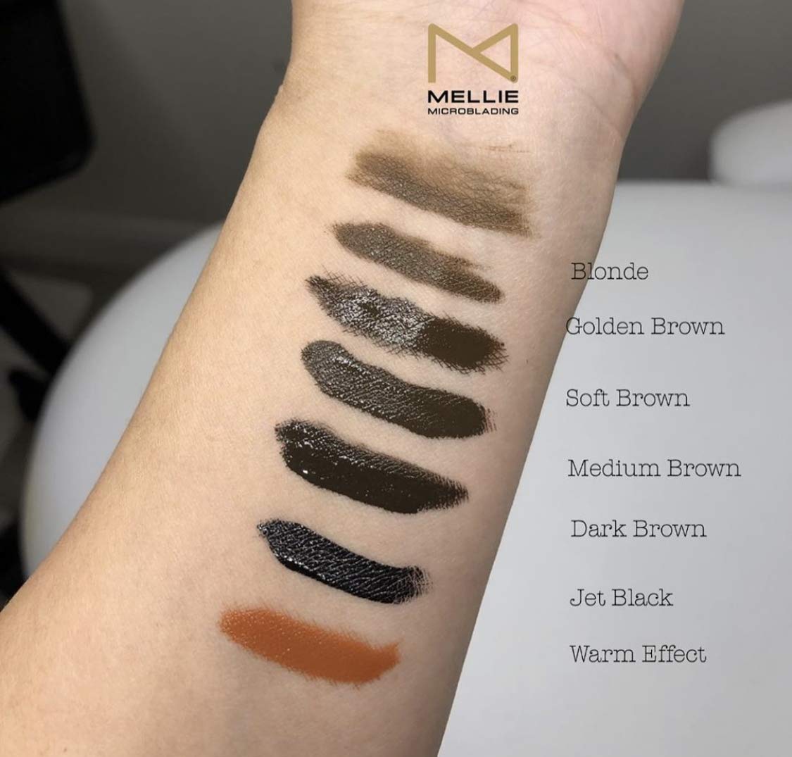 M | Microblading Medical Grade Pigment Ink Set – Set of 7 Colors | Professional Use Microblading Pigment Set FOR PROFESSIONALS ONLY