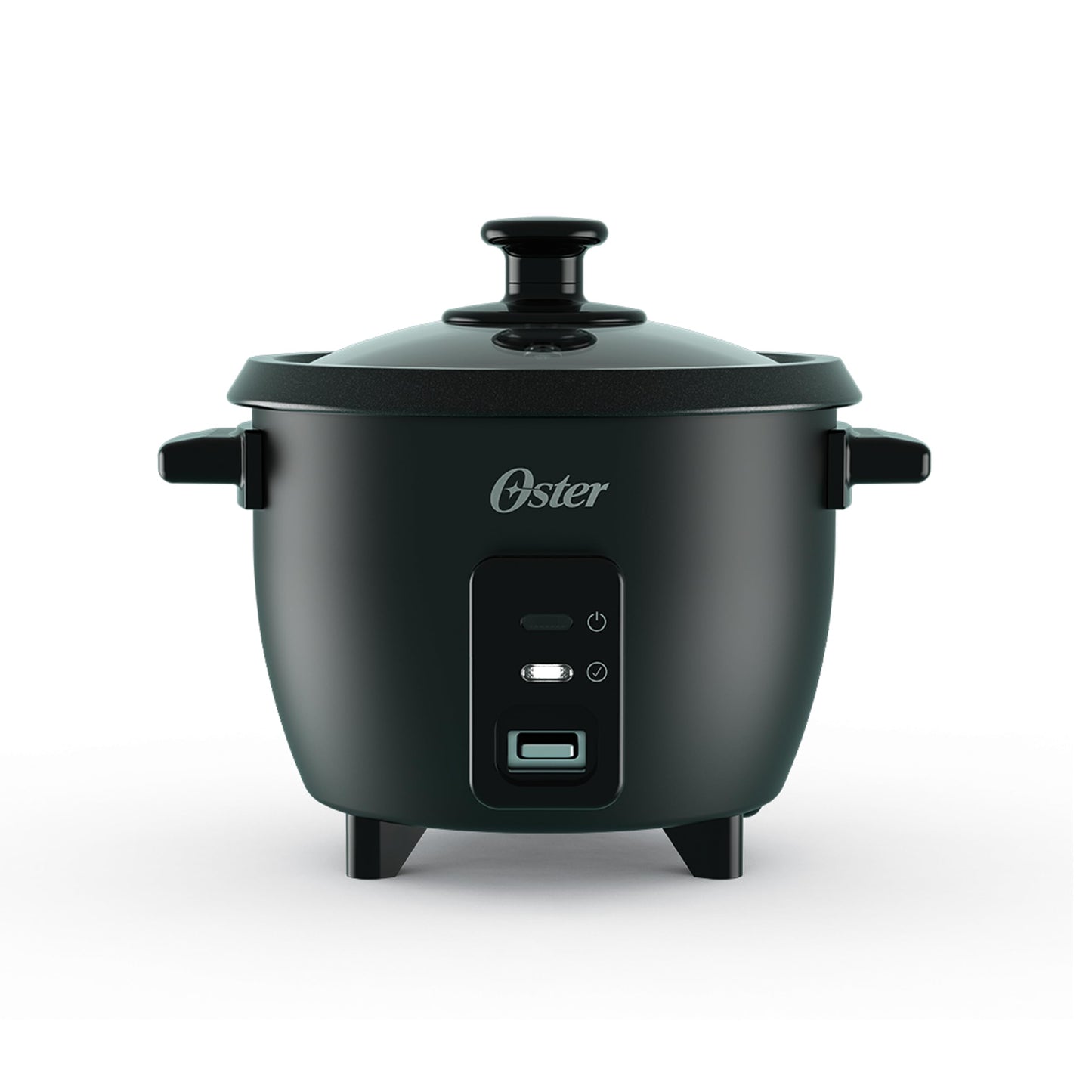 Oster Rice Cooker, 6 Cup Cooked (3 Cup Uncooked), Electric Rice Maker, Compact Size for Family Meals & Sides, Automatic Keep Warm, Nonstick Inner Pot, Black