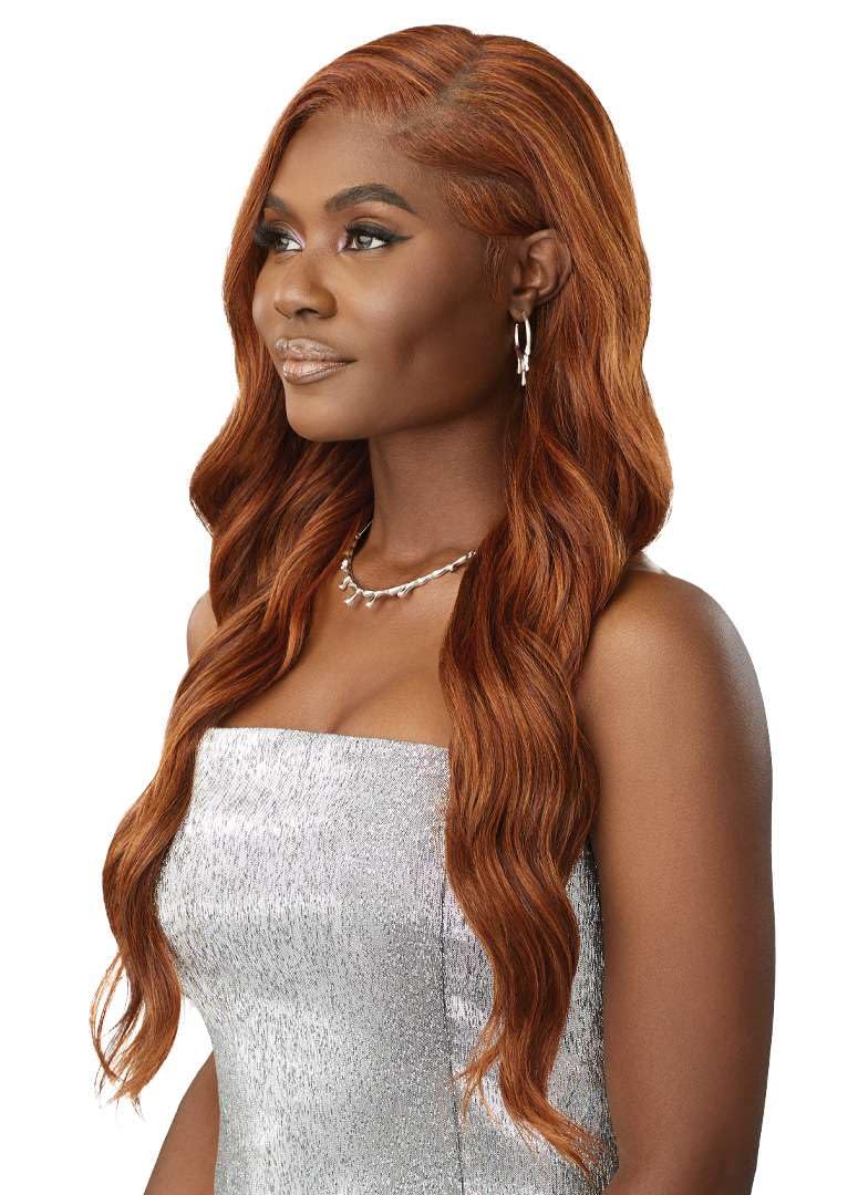Outre Lace Front Wig - Melted Hairline - Swirlista - Swirl 102 (GINGER AUBURN)