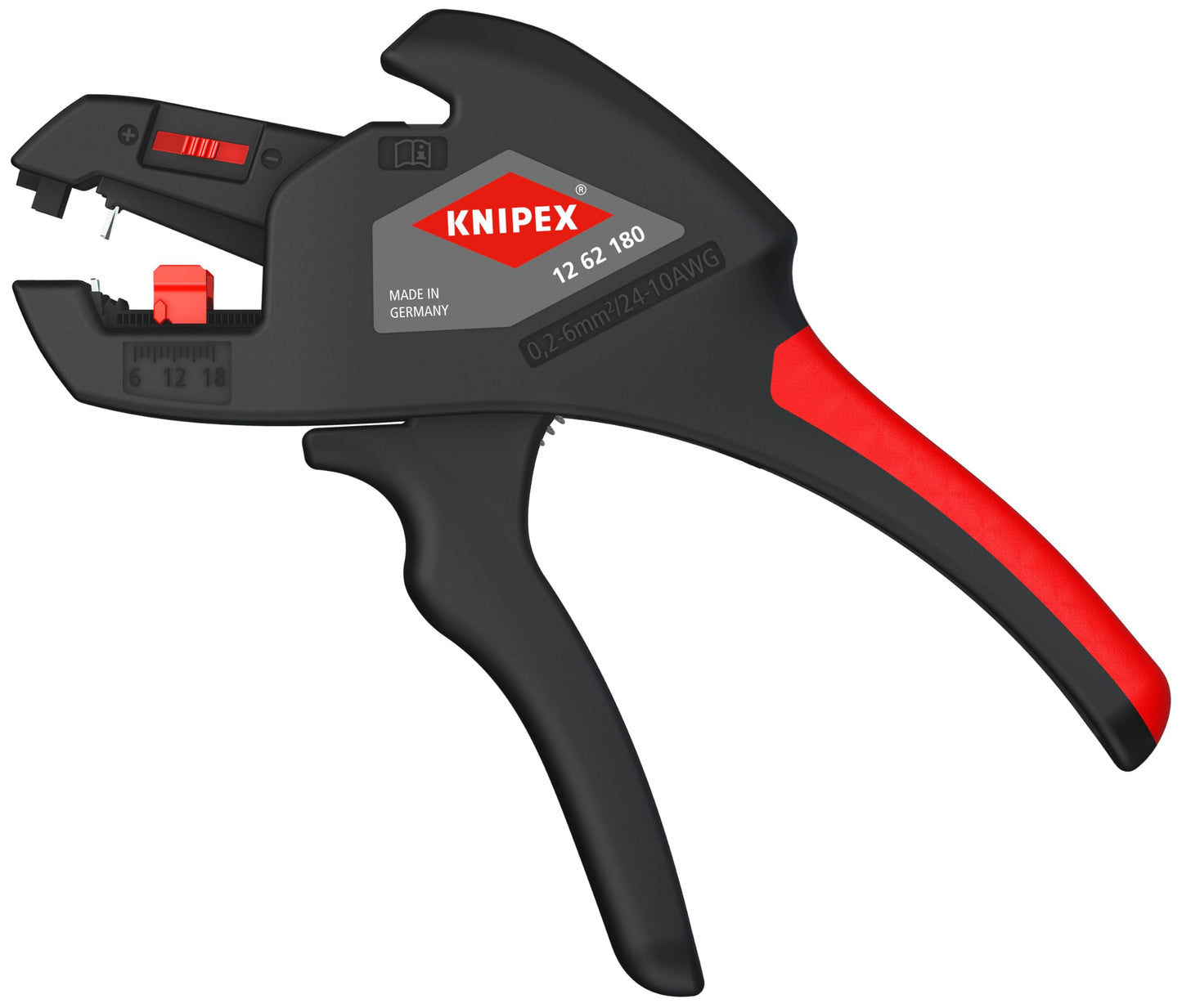 Knipex 12 62 180 7,09" Insulation Strippers