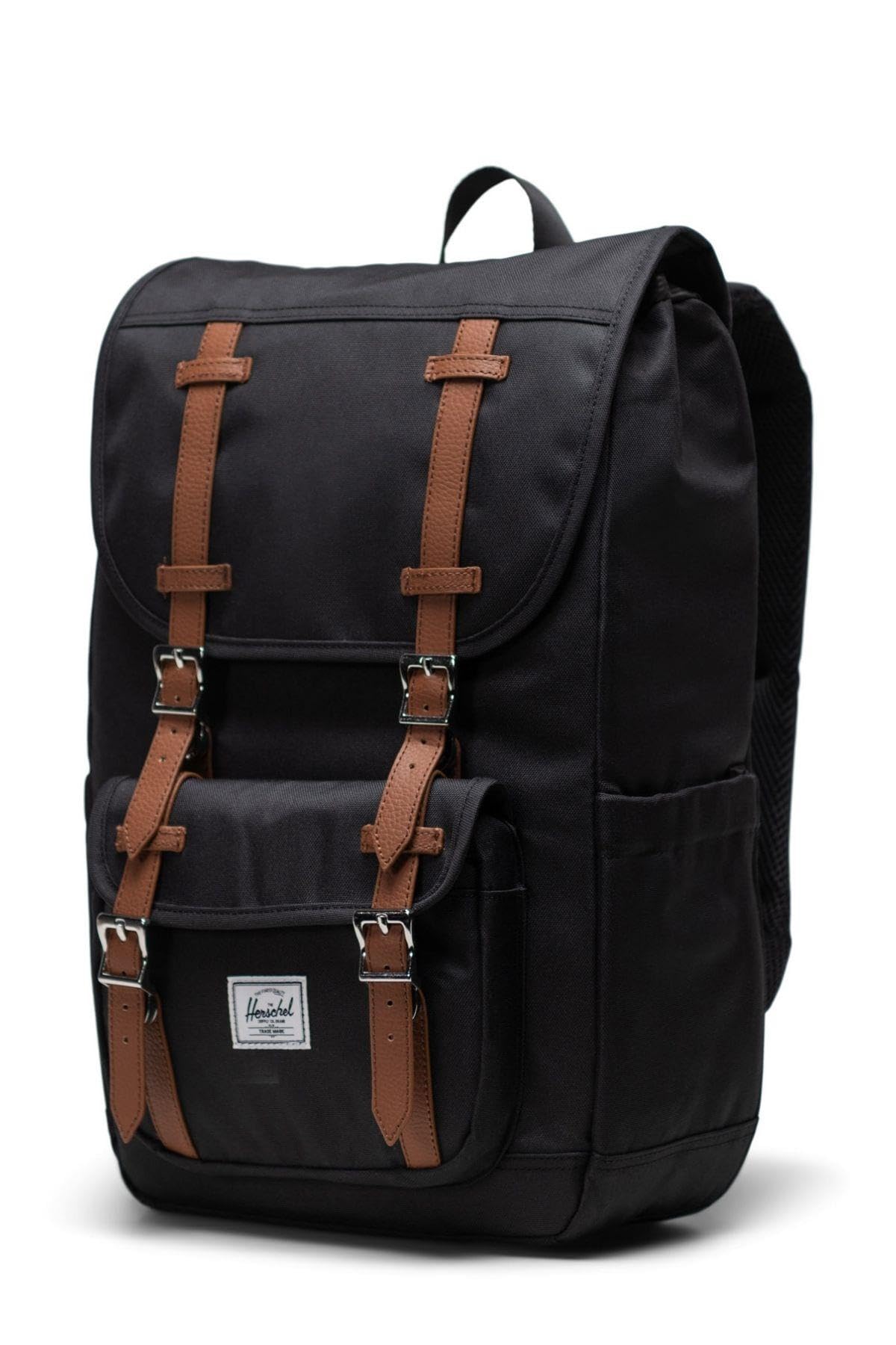 Herschel Supply Co. Little America Mid, Black, One Size