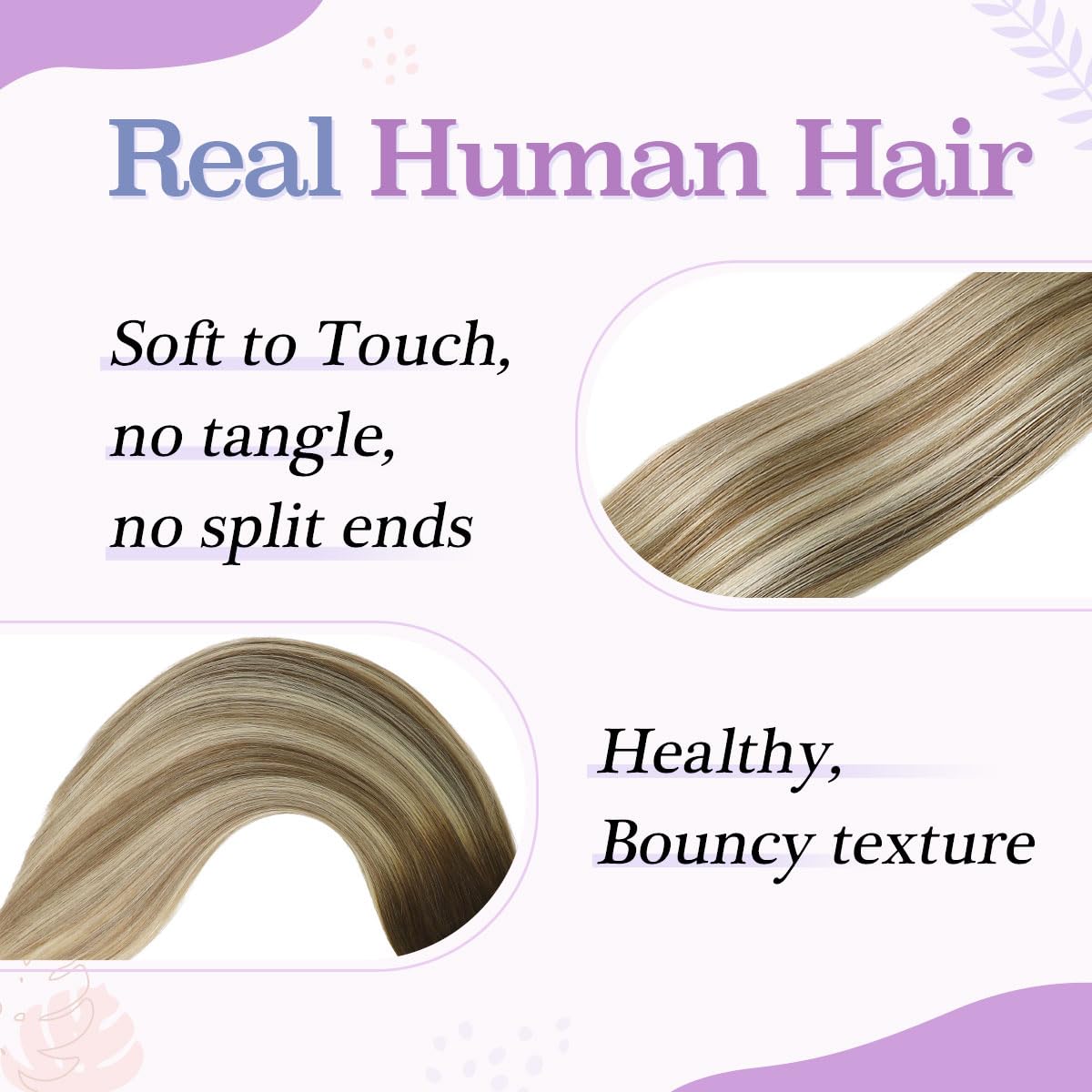 Sindra Human Hair Clip in Extensions Balayage Darker Brown to Ash Brown and Golden Blonde Clip in Hair Extensions Human Hair 20 Inch 120g 6pcs Thick Remy Human Hair Extensions C20#3/8/22