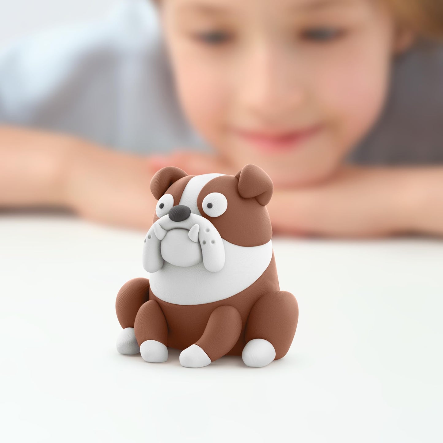 HEY CLAY Dog Buddies, 15 cans - Air Dry Clay kit for Kids Age 3+ - Creative Set for Sculpting