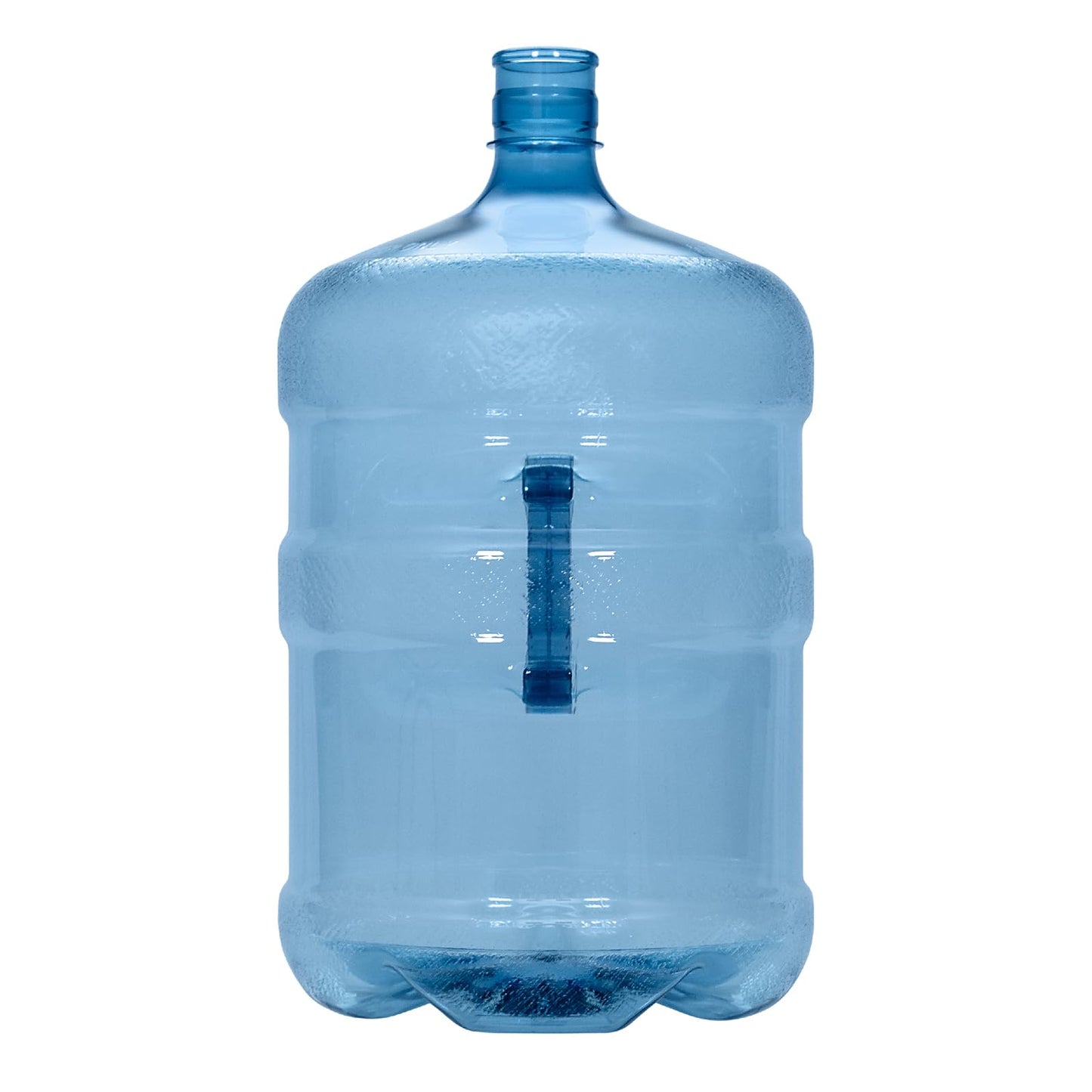 Brio B.P.A. Free 5 Gallon Plastic Crown Cap Reusable Water Bottle Container