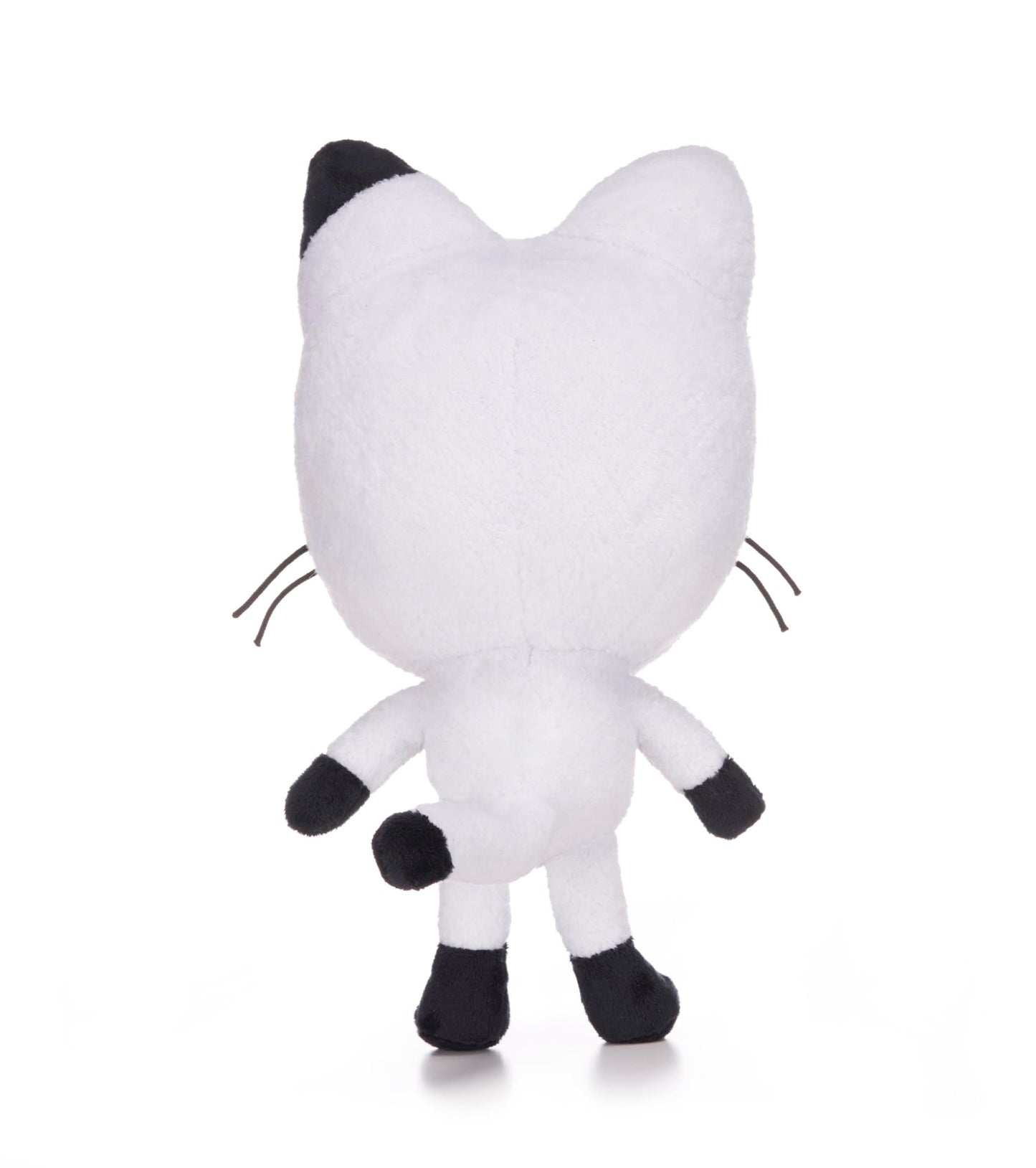 Posh Paws 50105 Gabby's Dollhouse 25cm (10-inches) Pandy Paws Character Soft Plush Toy, White