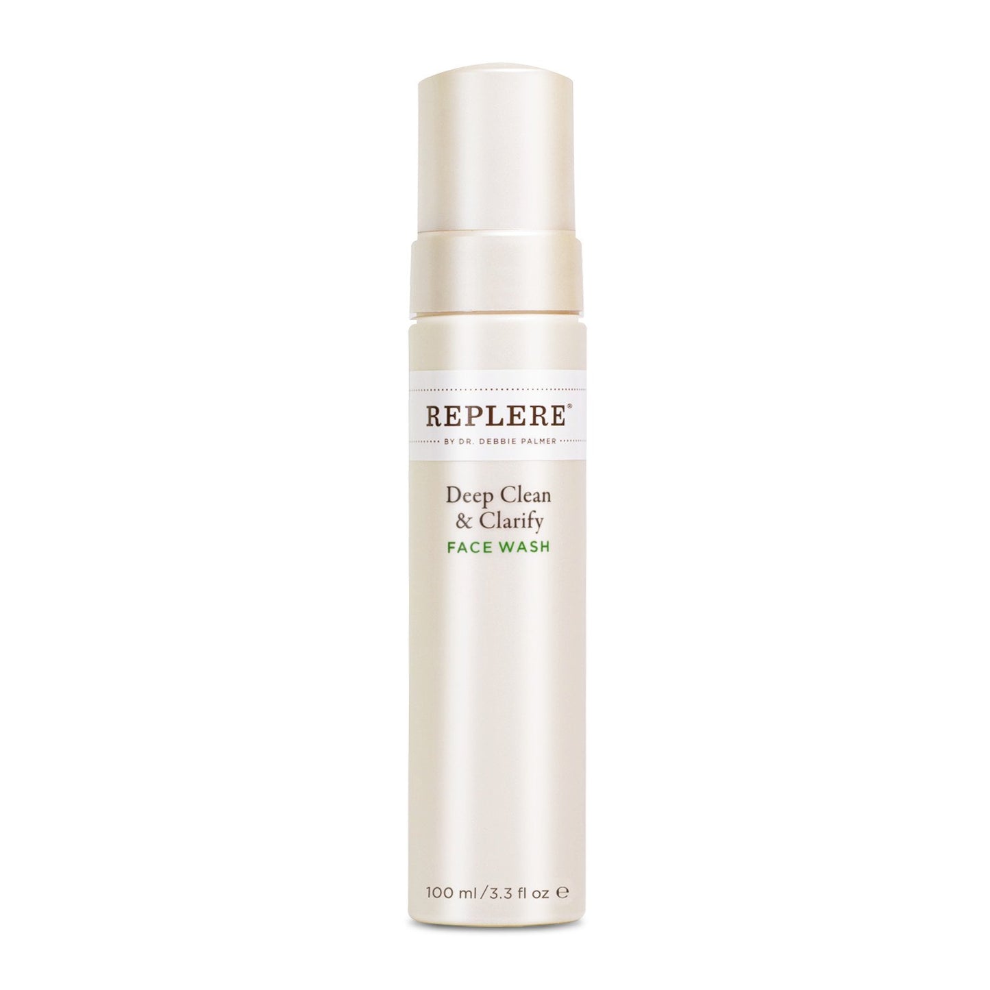 Replere Deep Clean & Clarify - All Natural Exfoliating Face Wash with Coffea Arabica, Green tea and Vitamins A & E