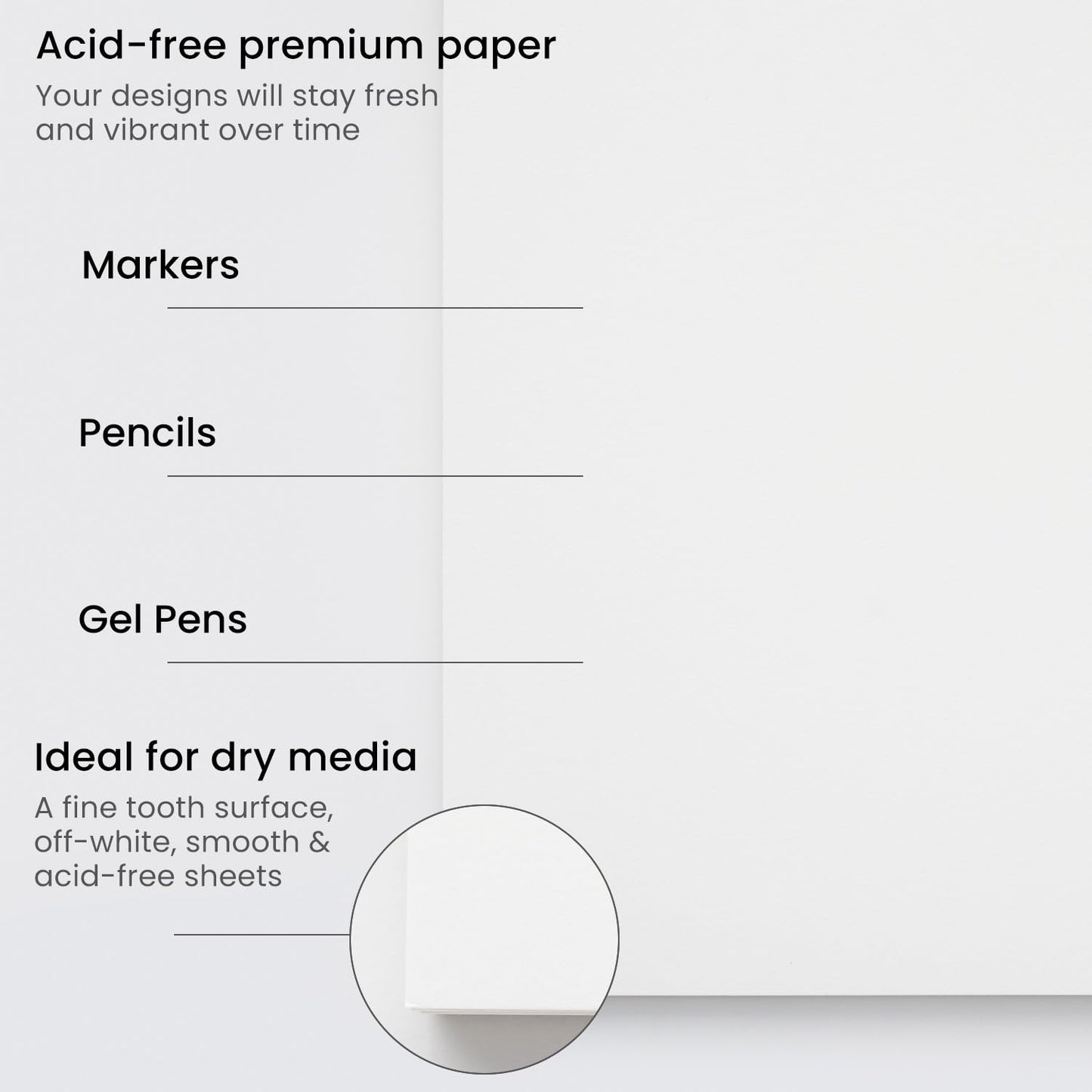 ARTEZA Watercolor Paper, Pack of 2, 32 Sheets Each, 9x12 Inches Watercolor Sketchbook, 140lb/300gsm, Cold Press, Acid Free Art Paper
