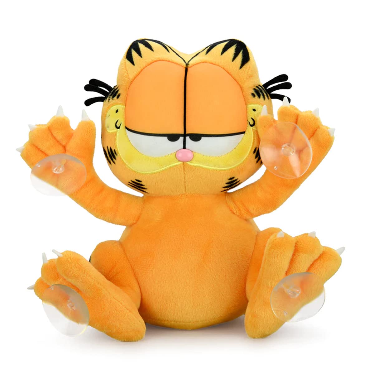 Garfield 8'' Plush Suction Cup Window Clinger by Kidrobot - Relaxed Edition KR17056