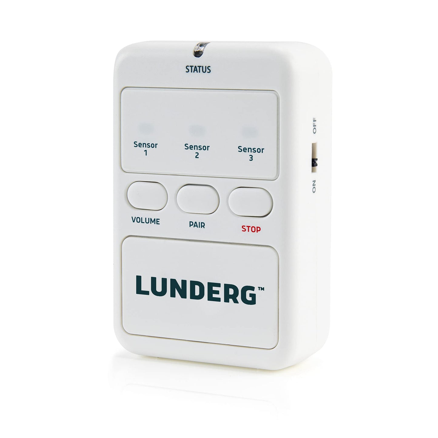 Lunderg Replacement Pager - Sensor Pad NOT Included - Wireless Caregiver Monitor Bed & Chair Alarm Systems - Replace a Broken Pager or Add a Second Pager for Extra Room Coverage