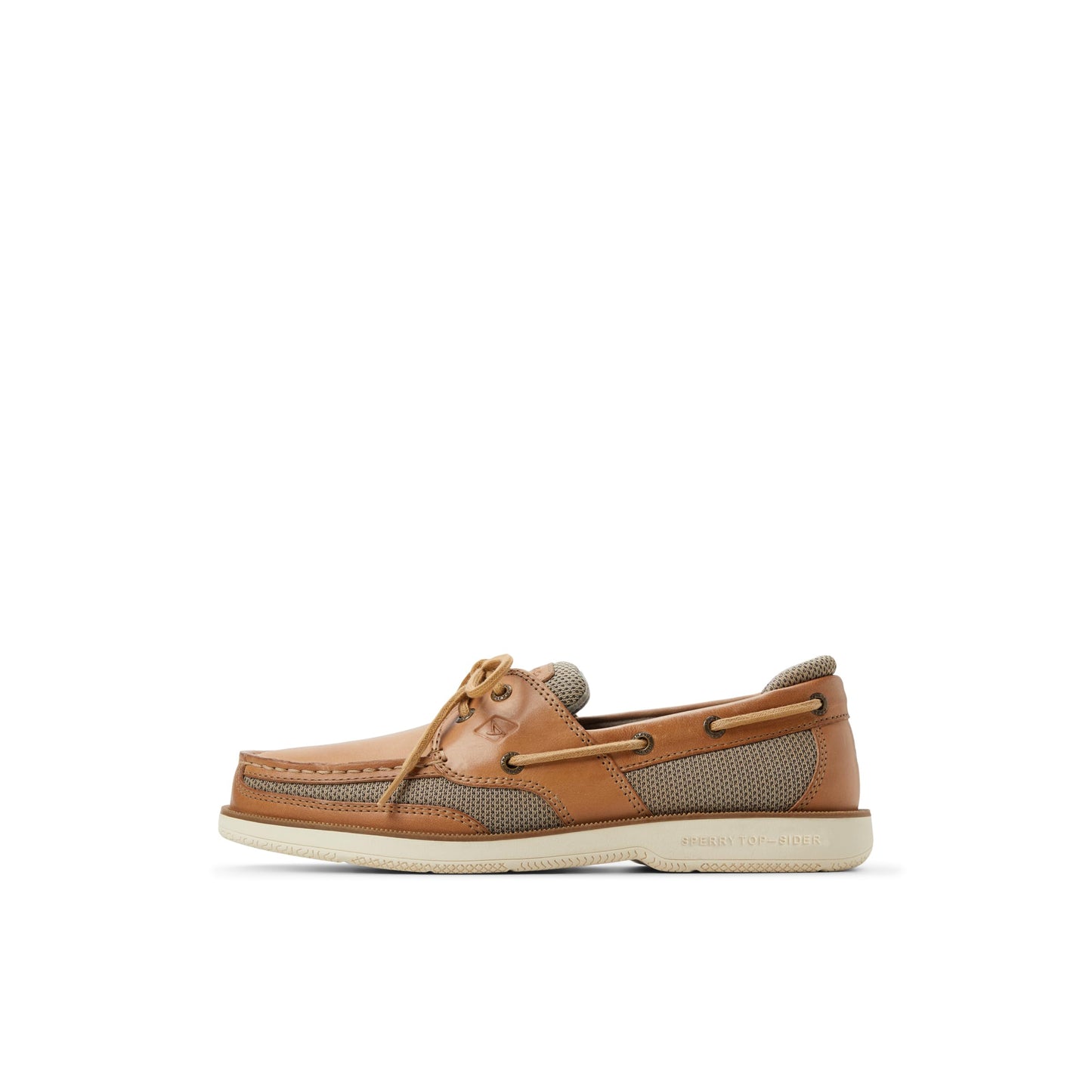 Sperry Men's Surveyor 2-Eye Boat Shoe, Light Brown, 10.5