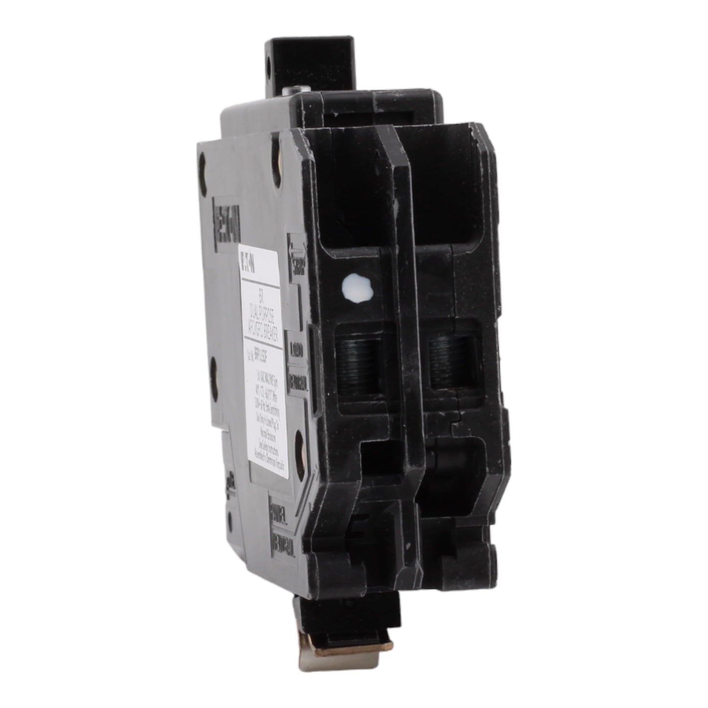 CUTLER-HAMMER BRP115DF 15 Amp Single Pole Dual Function Circuit Breaker - AFCI/GFCI Protection, 120 Volt, Plug-On Neutral, UL Listed (1)