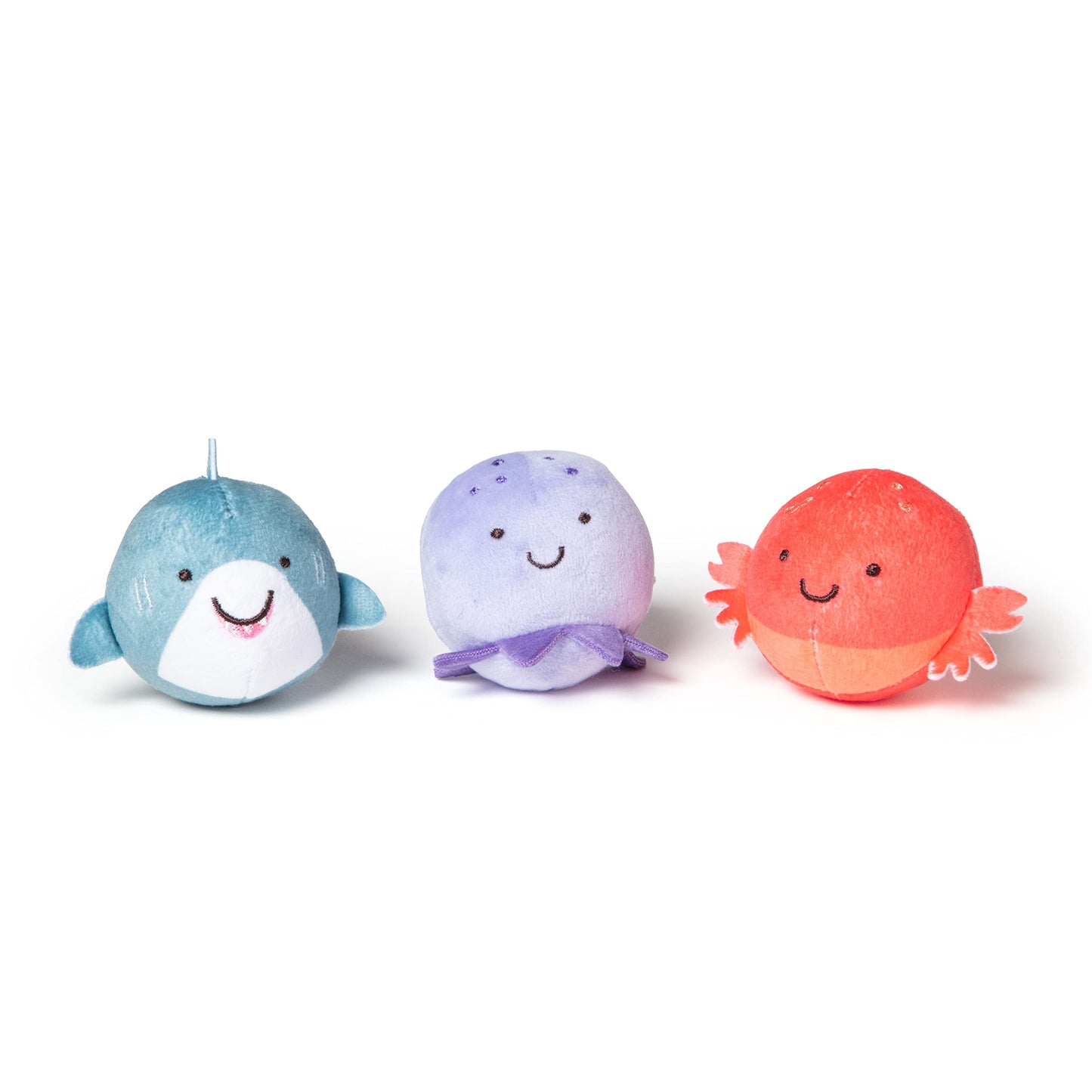 Melissa & Doug Rollables Wooden Ocean Slide Infant and Toddler Toy (5 Pieces) - FSC CertifiedOcean Themed Toys for Toddlers, Early Learning Toys for Infants and Toddlers Ages 1+
